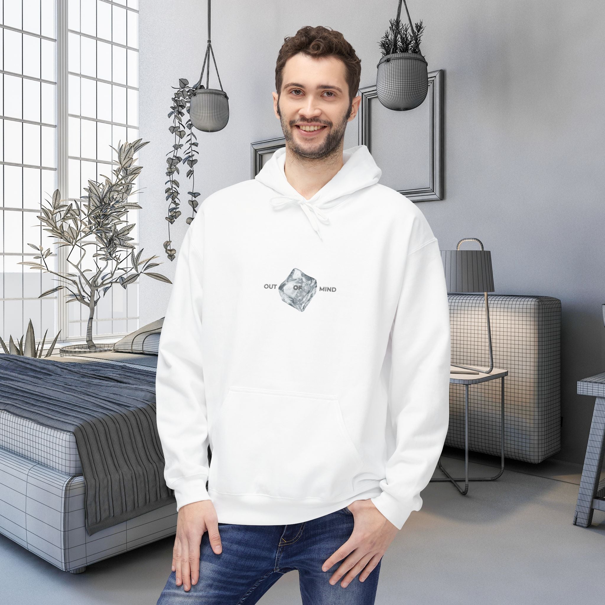 Out of Mind Unisex Hoodie - Softstyle Fleece