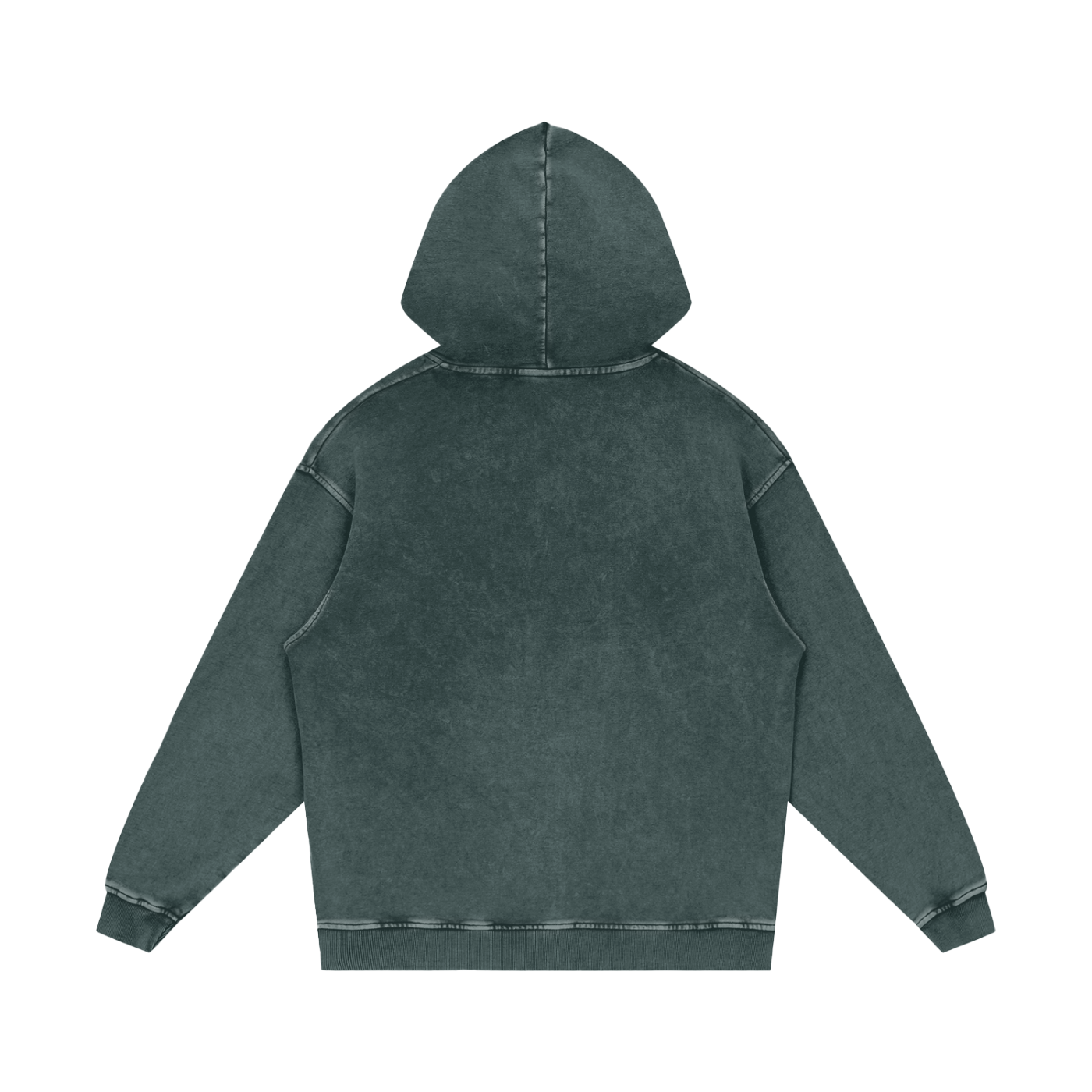 Snow Washed Loose Cotton Hoodi
