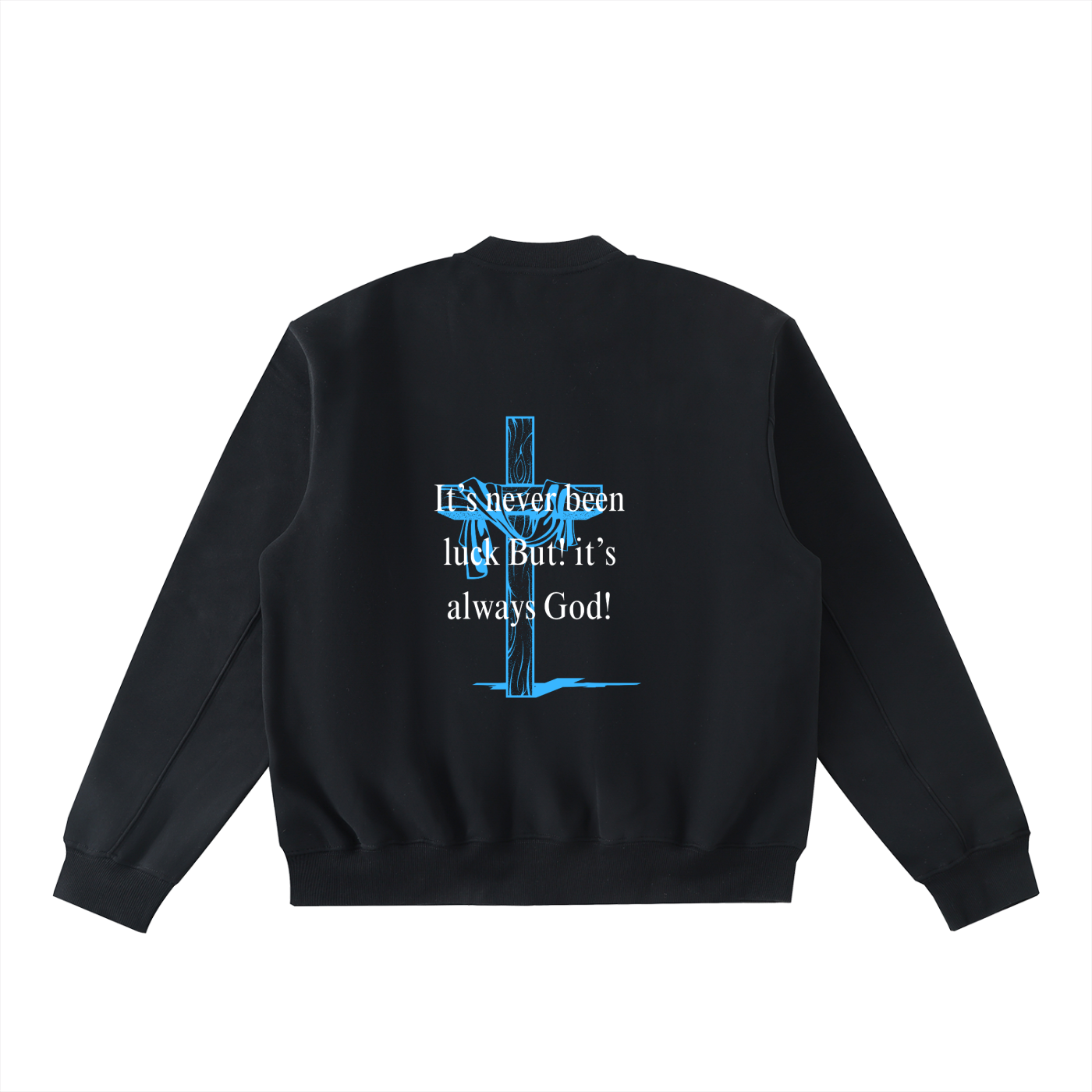 Essential Zip-Up Fleeced Varsity Jacket