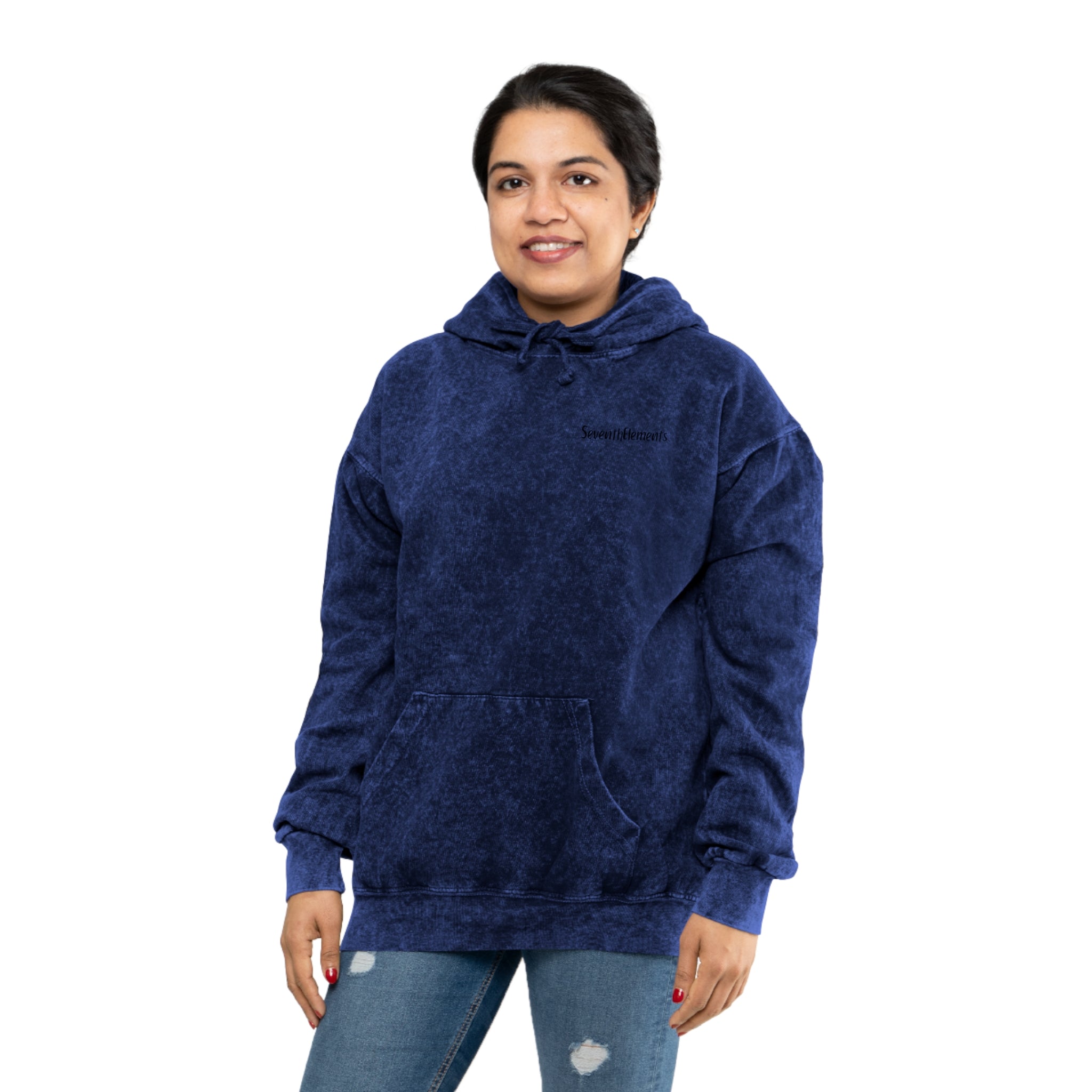 Brooken Smile Mineral Wash Hoodie