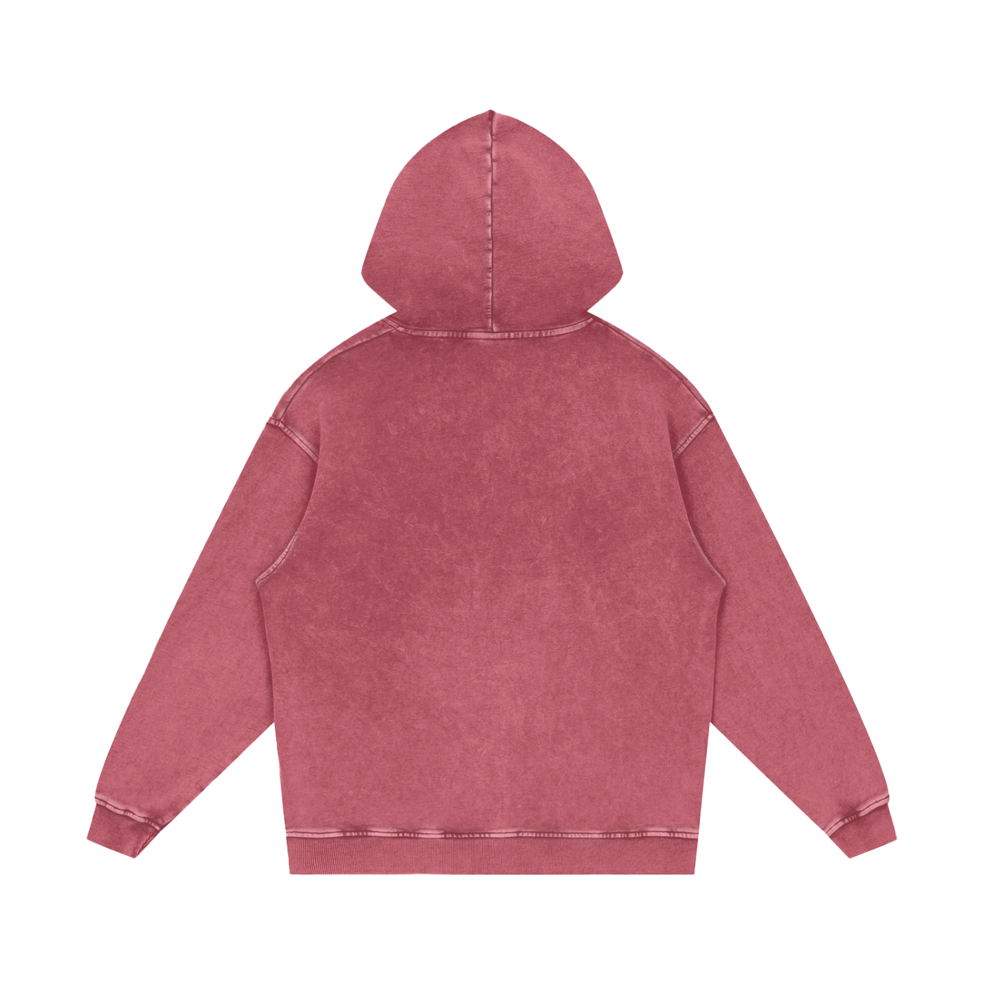 Snow Washed Loose Cotton Hoodi