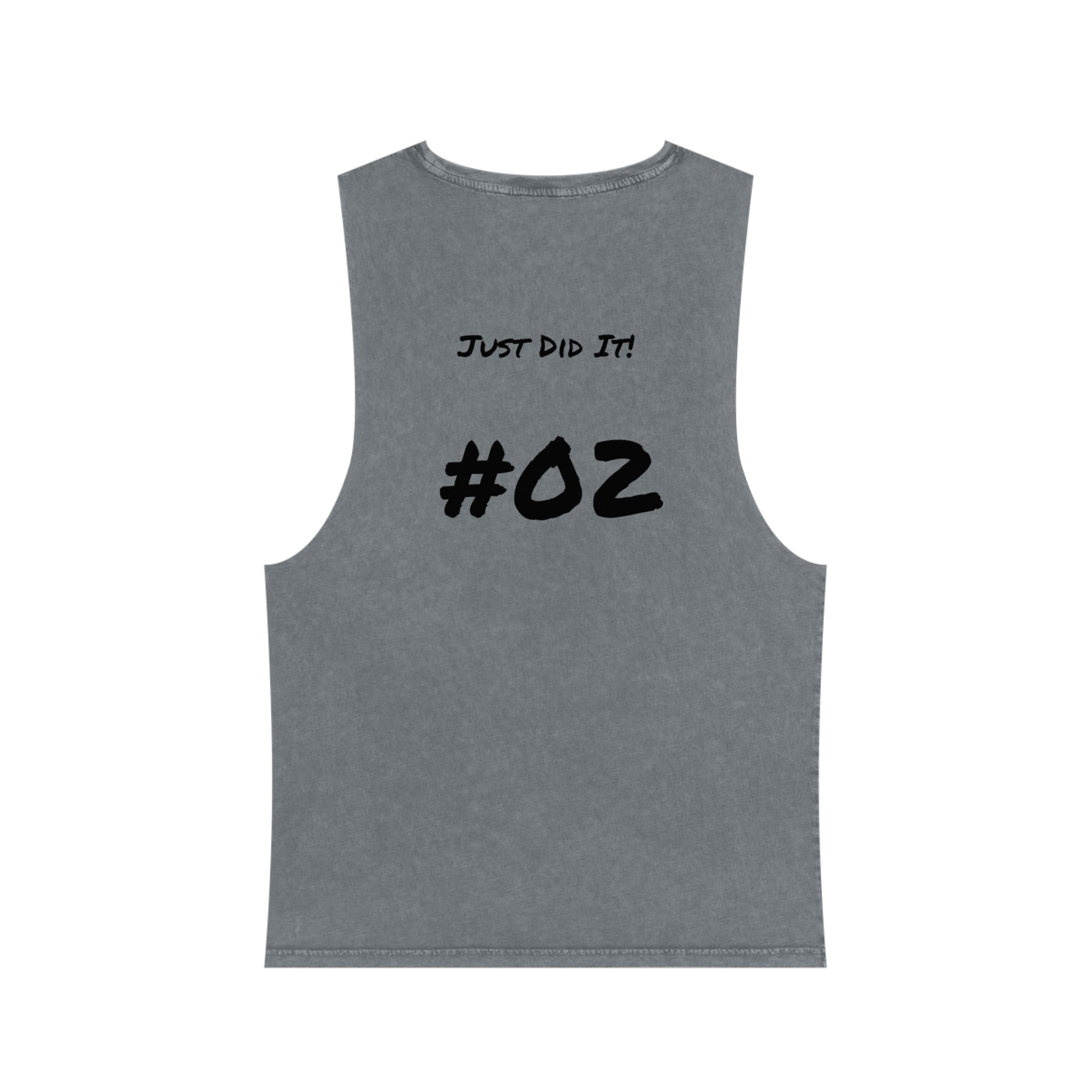Just Married Couple Stonewash Tank Top