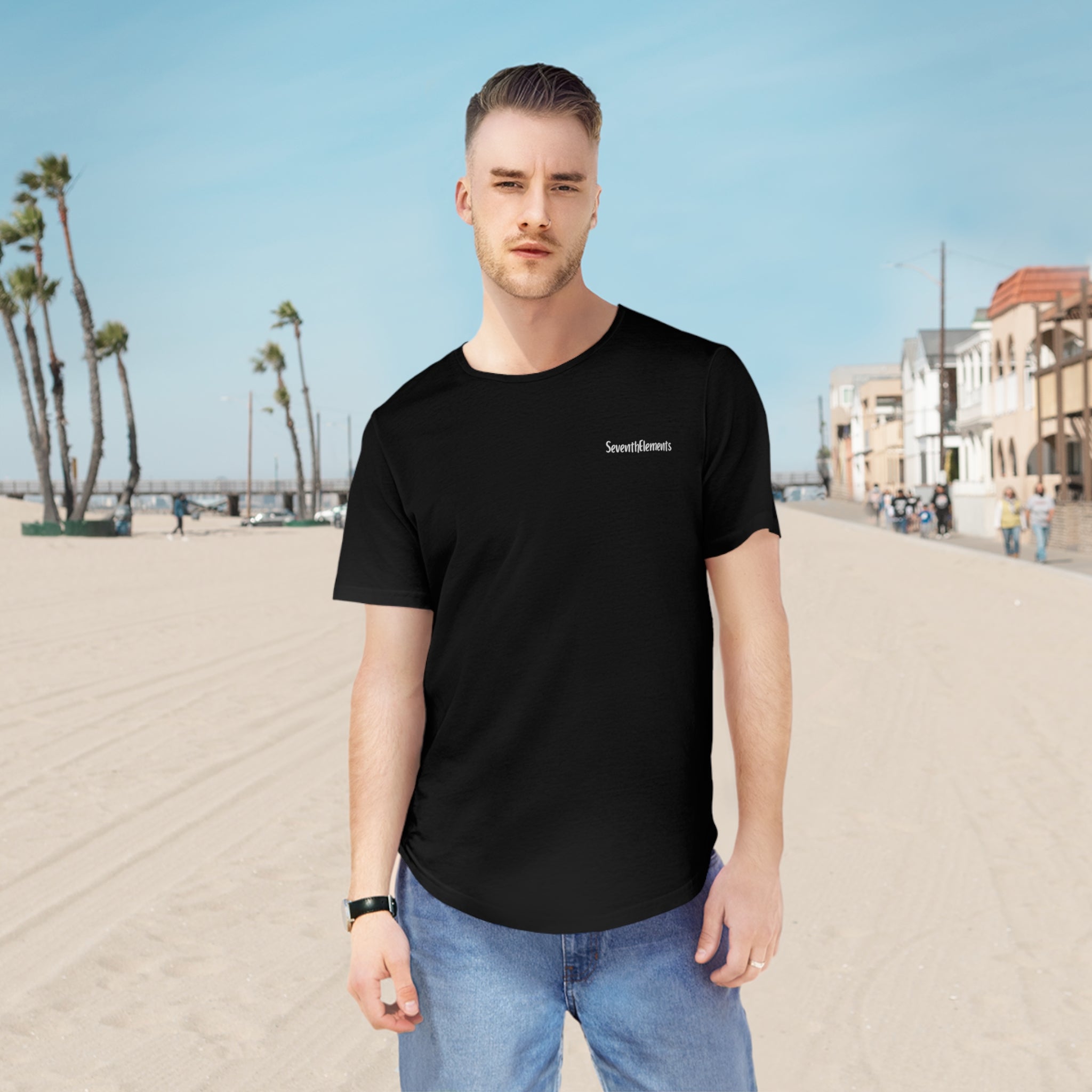 WE Are...Jersey Curved Hem Tee