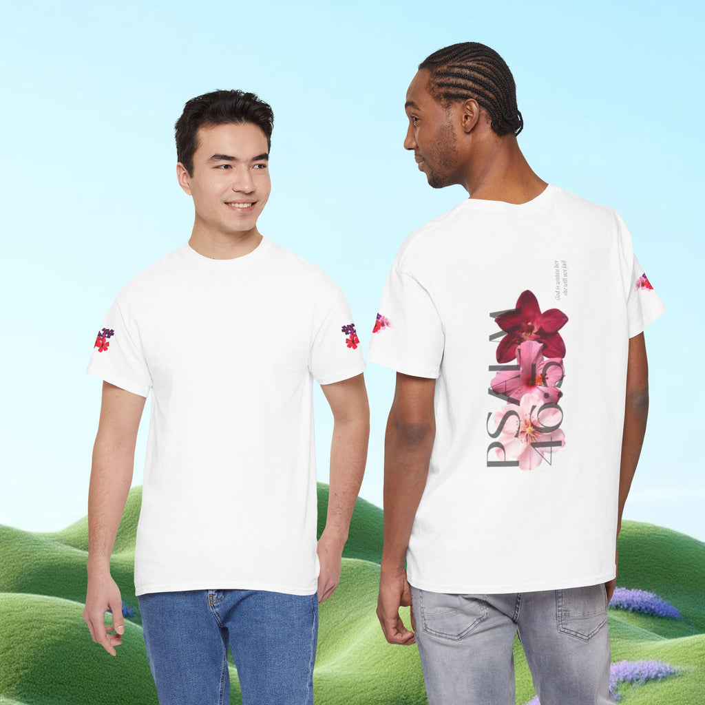 Faithful Tee - Petals of Faith Unisex Heavy Cotton Tee