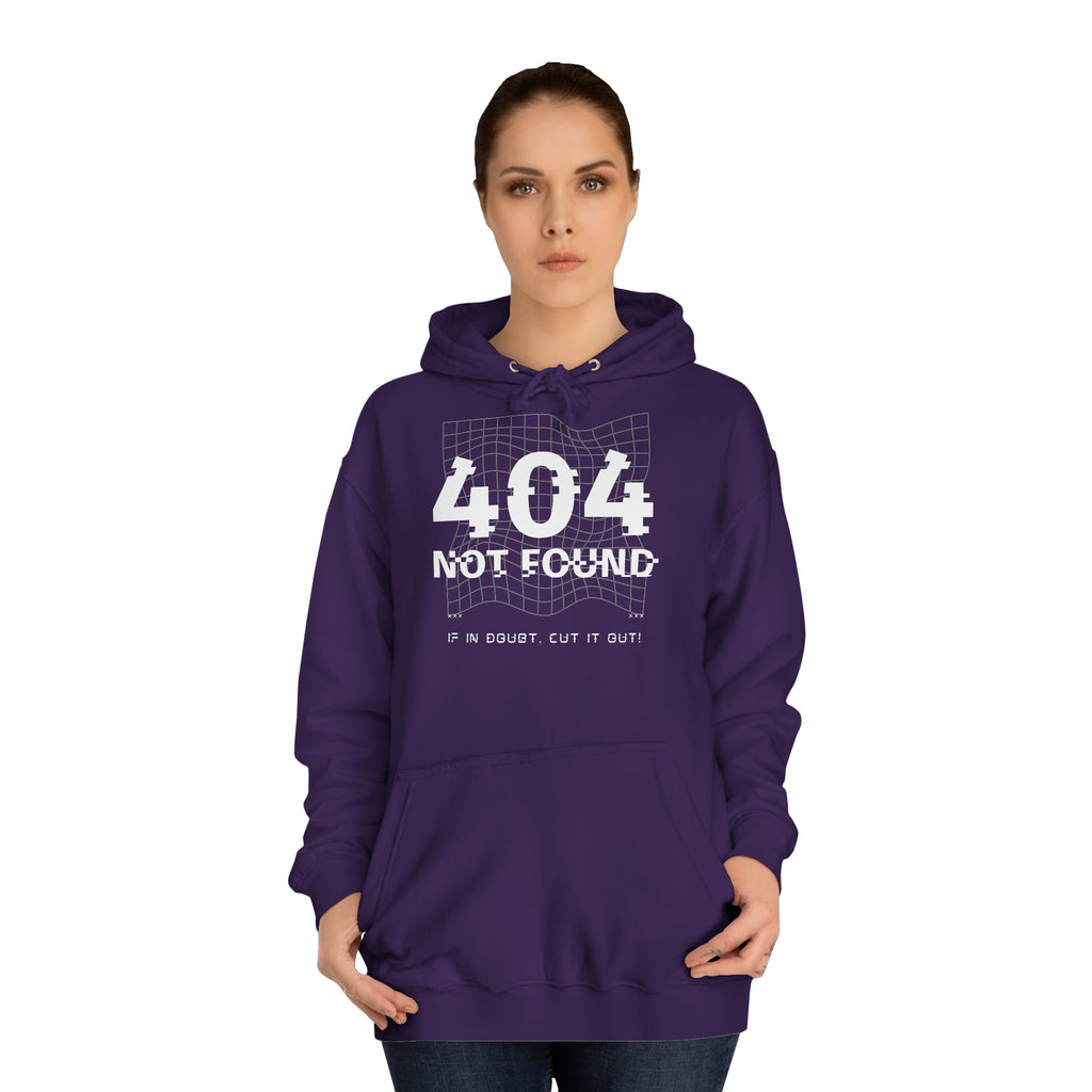 404 is not found College Hoodie