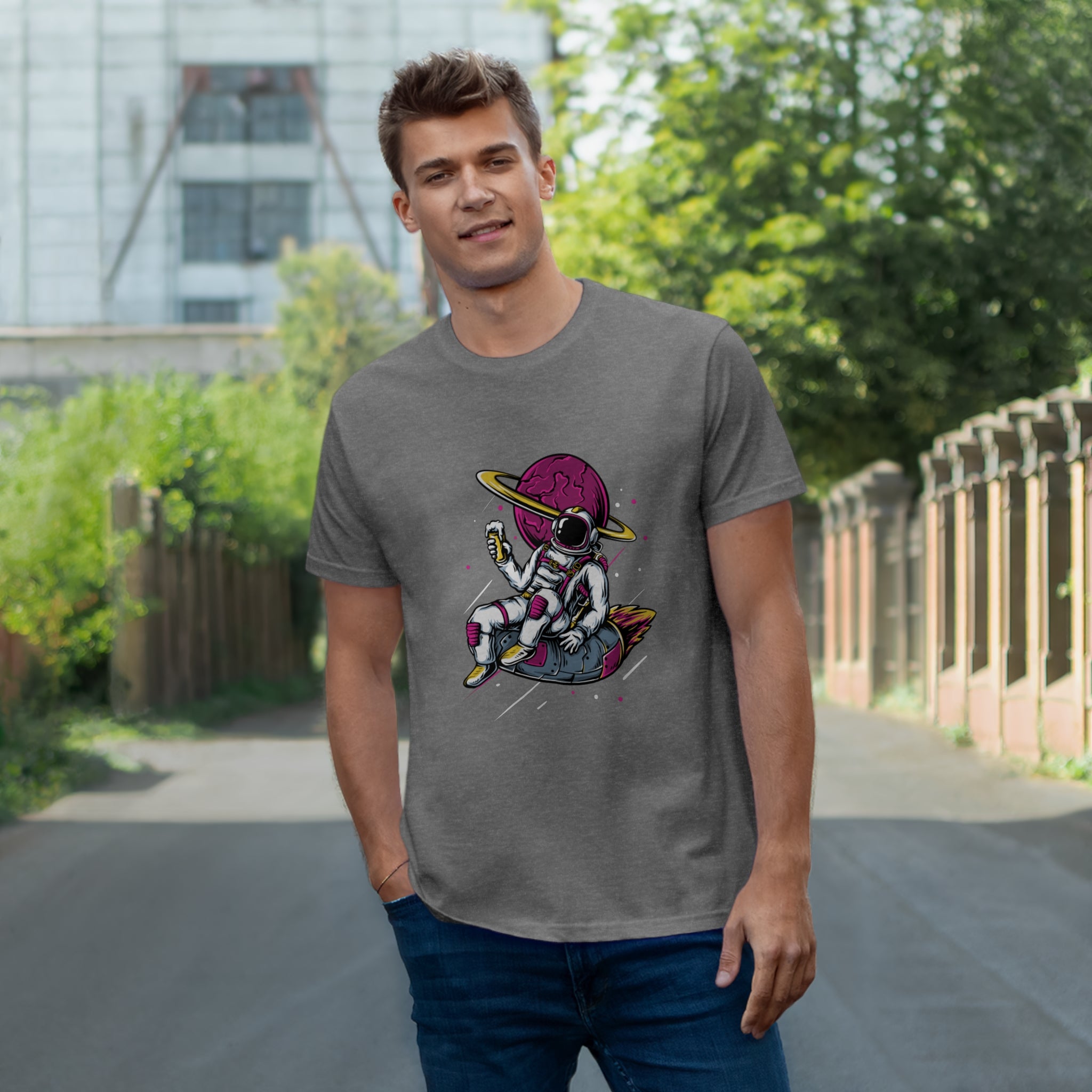 The Space Man Single Jersey T-shirt