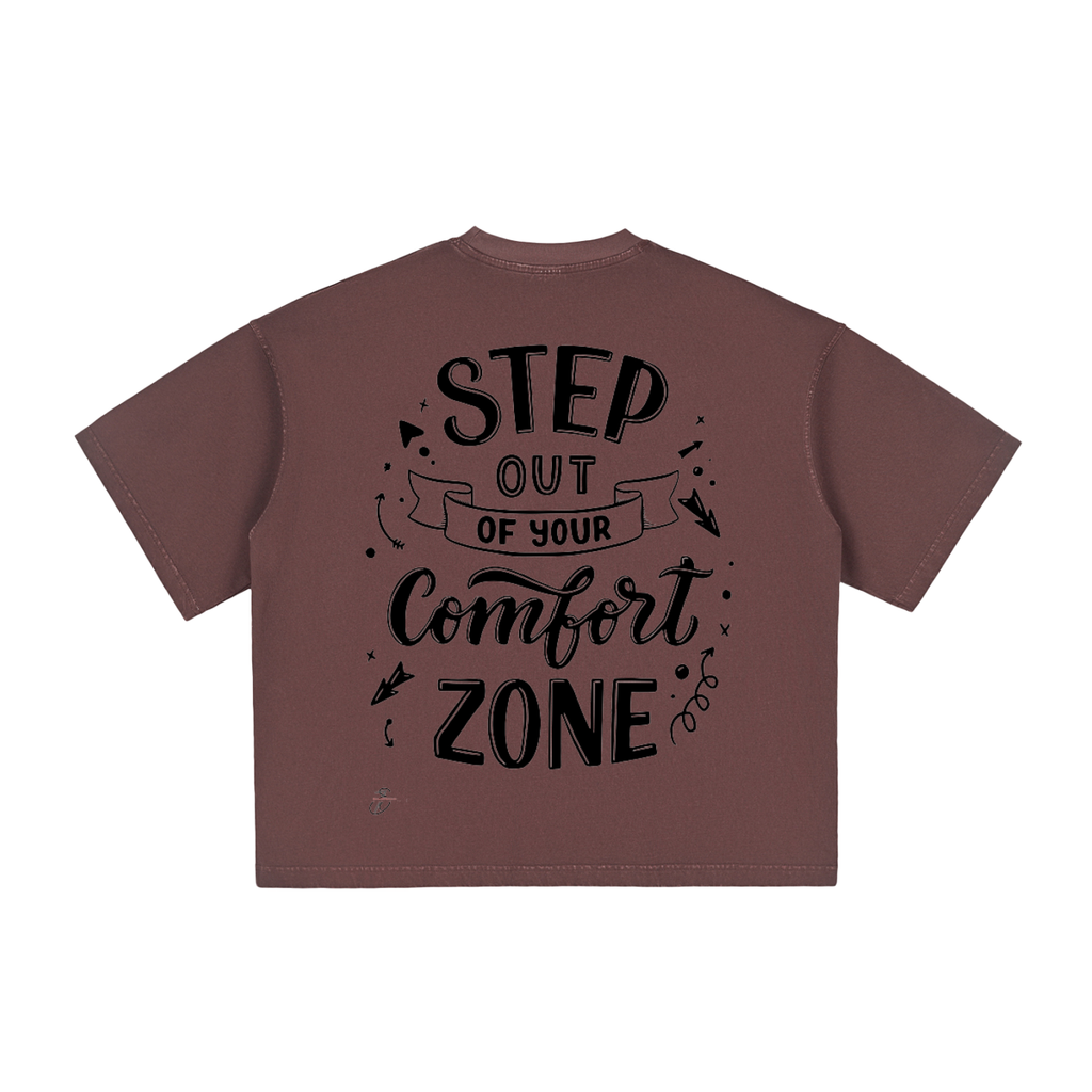 Vintage Washed Boxy T-Shirt, Boxy T-Shirt,Vintage Washed 
