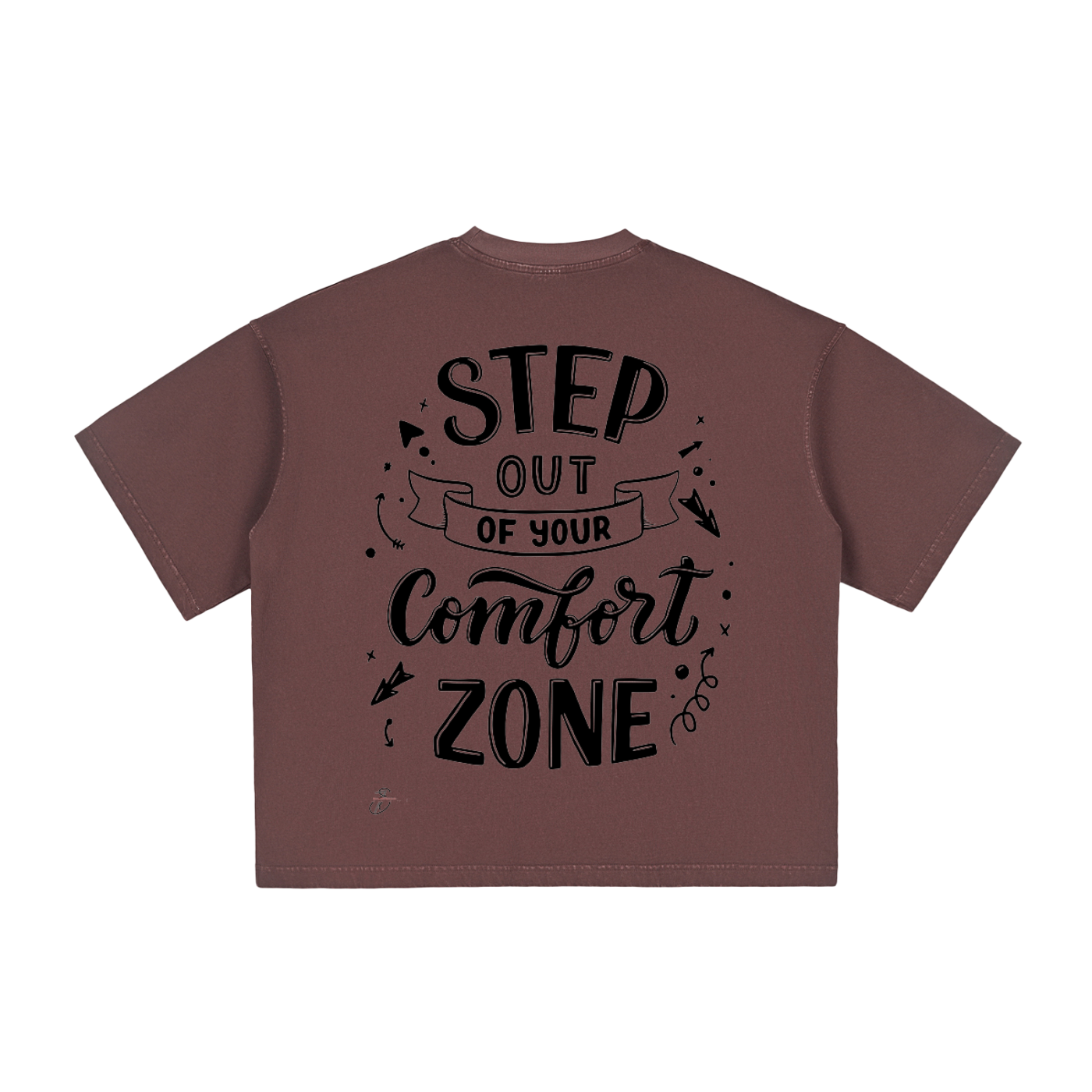Vintage Washed Boxy T-Shirt, Boxy T-Shirt,Vintage Washed 