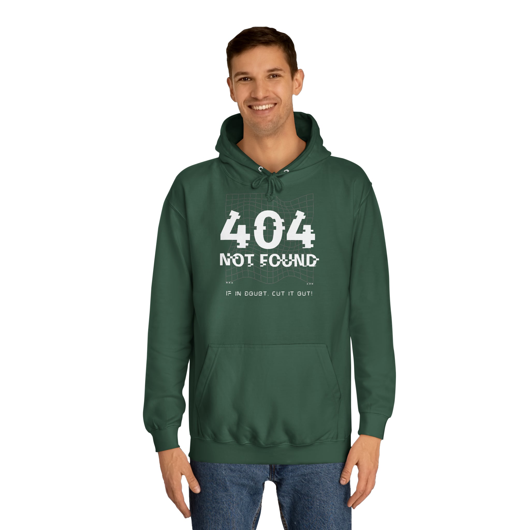 404 is not found College Hoodie