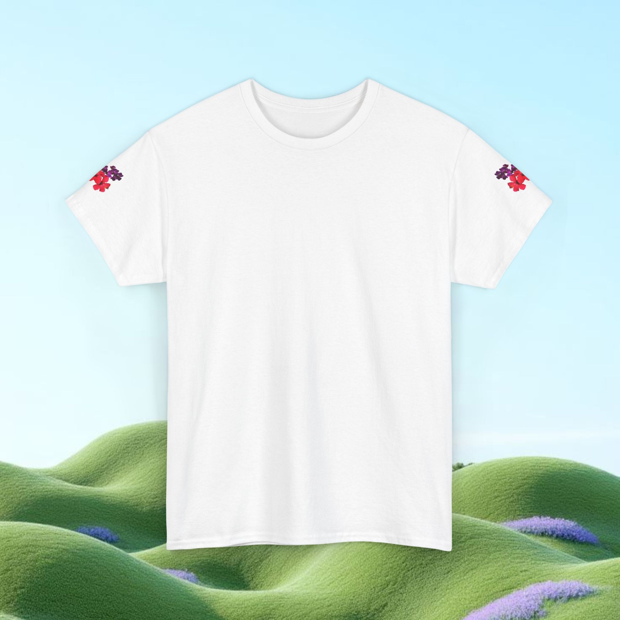 Faithful Tee - Petals of Faith Unisex Heavy Cotton Tee