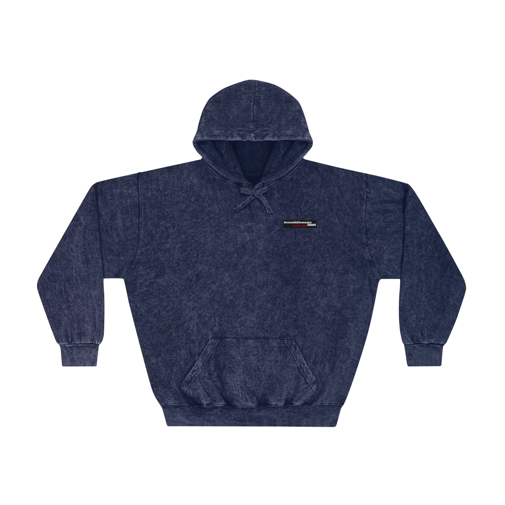 Black love Mineral Wash Hoodie