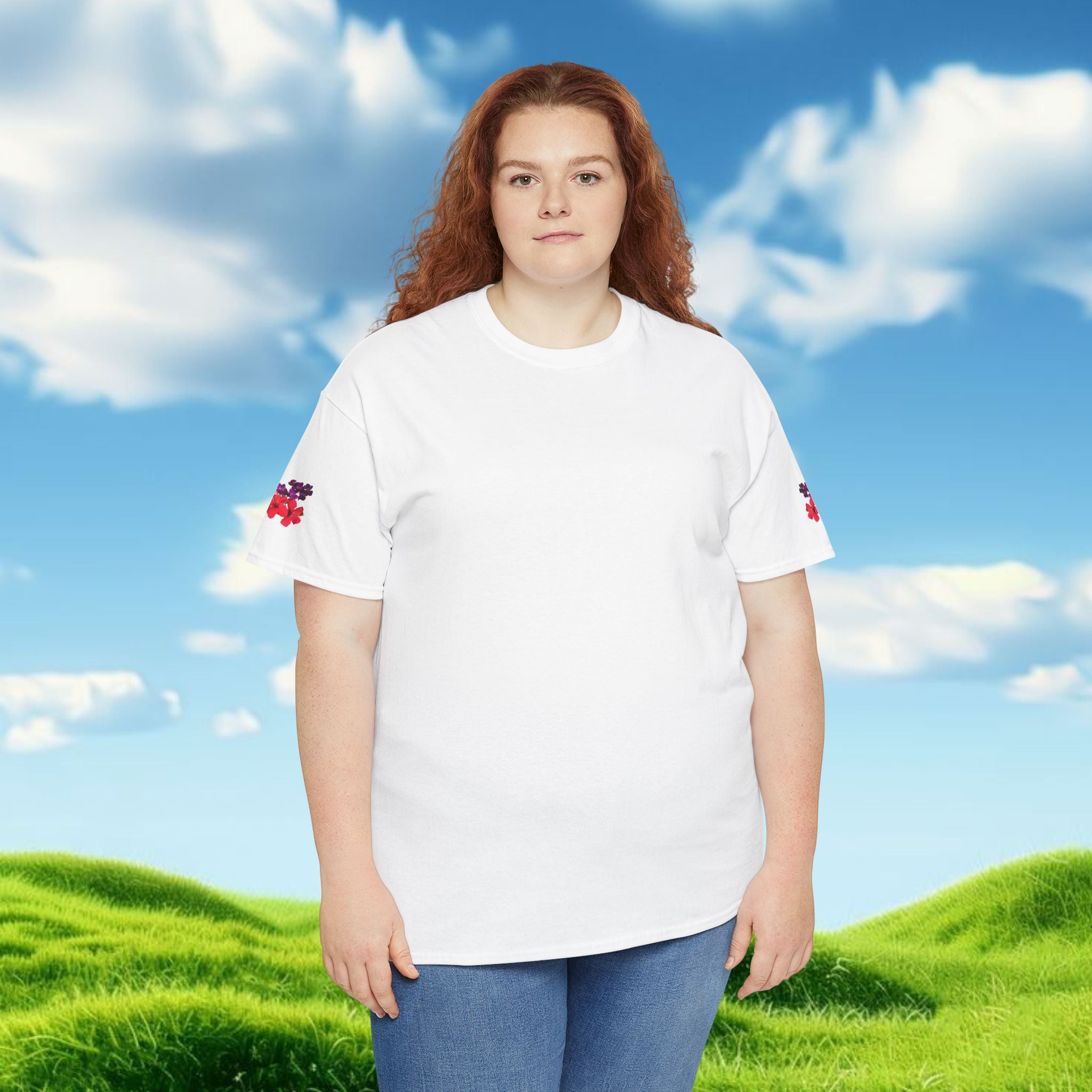 Faithful Tee - Petals of Faith Unisex Heavy Cotton Tee