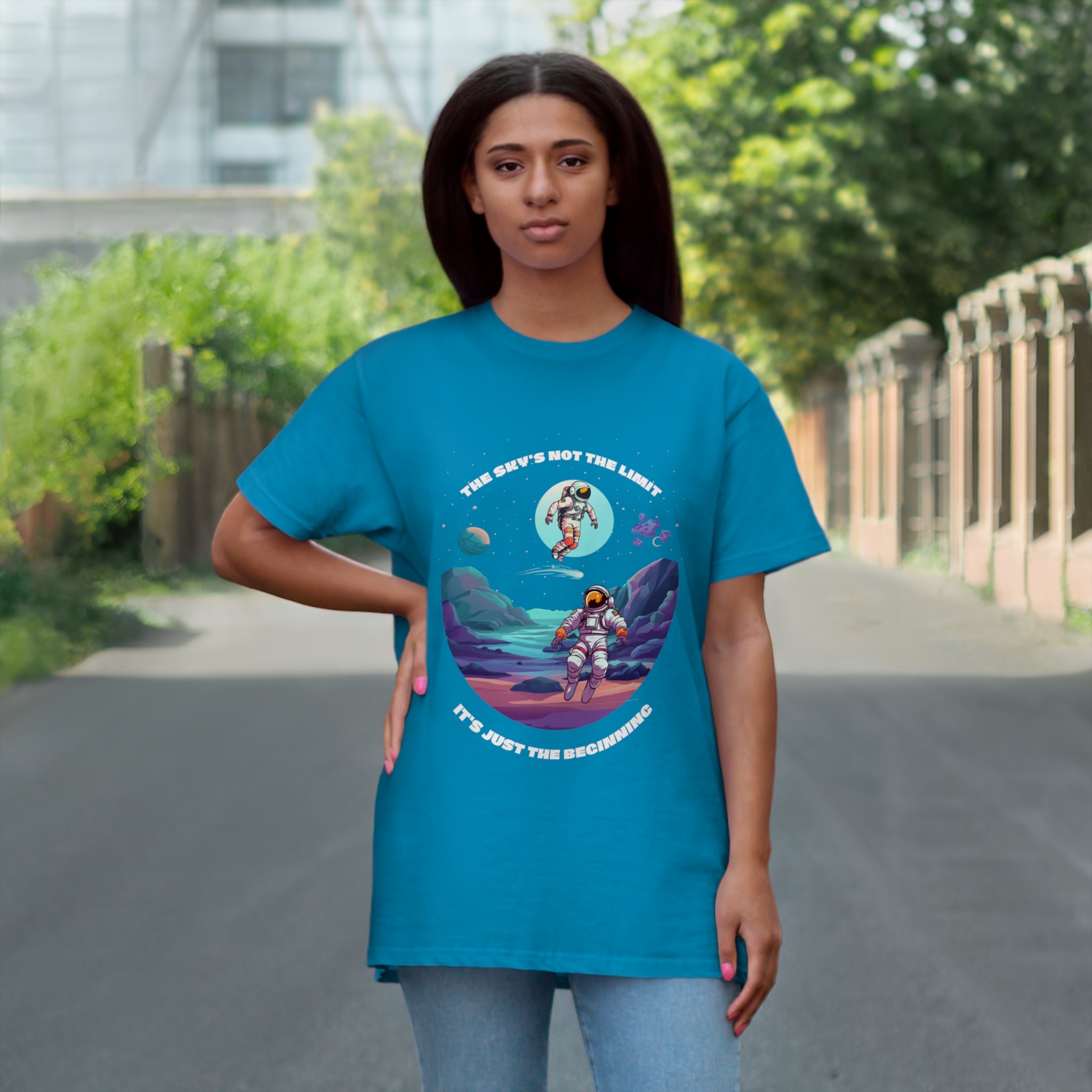 space man Single Jersey T-shirt
