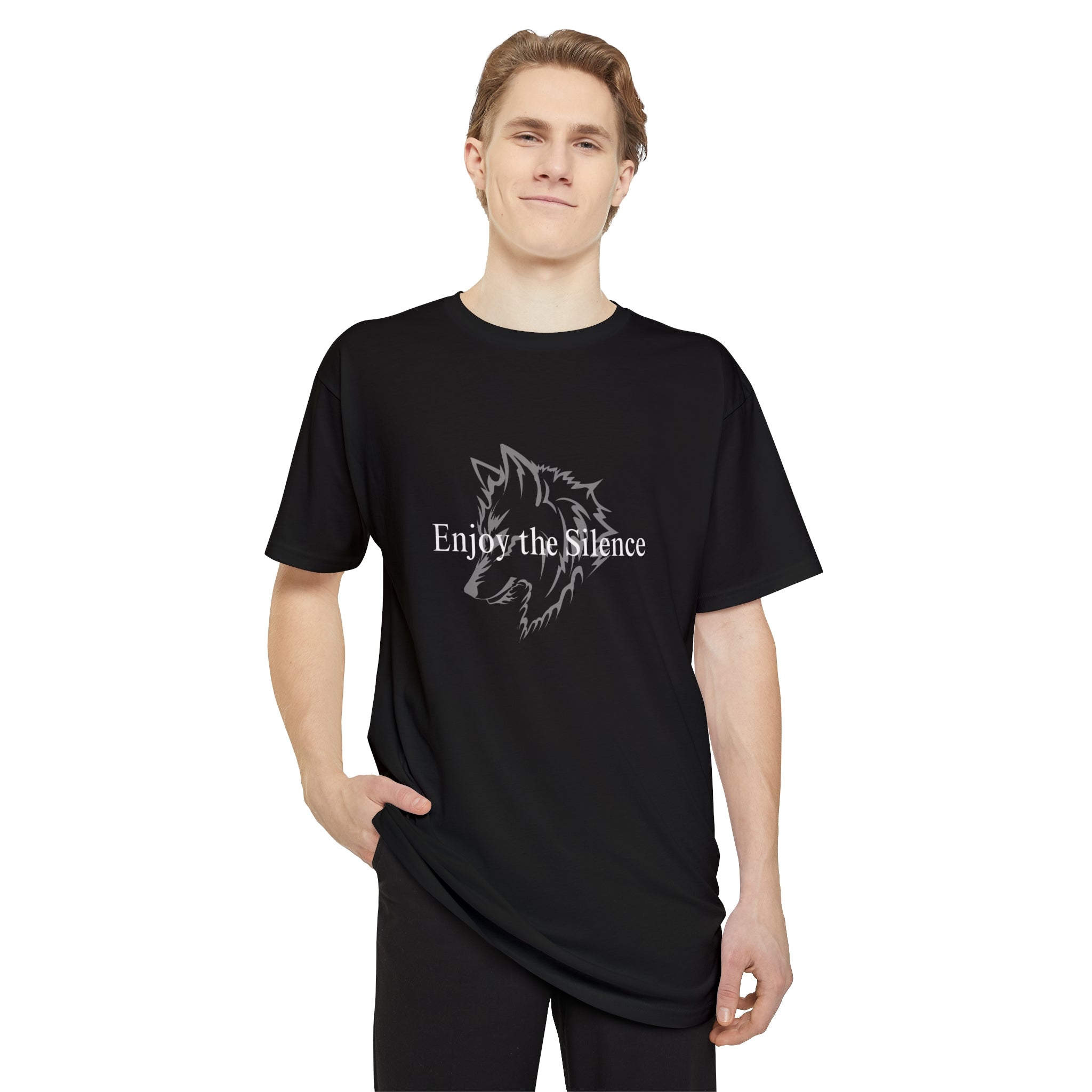 enjoy the silence Long Body Urban Tee