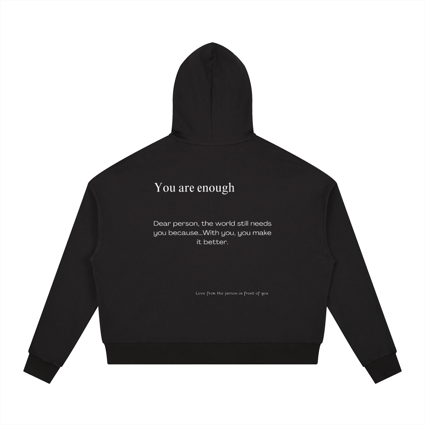 Contrast Drawstring Hoodie