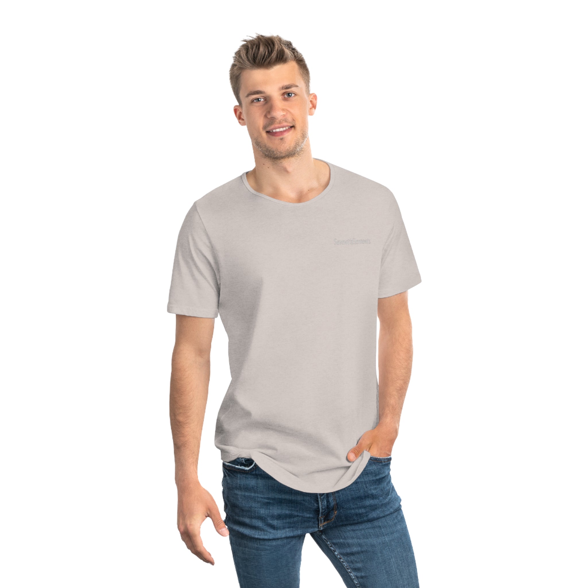 WE Are...Jersey Curved Hem Tee