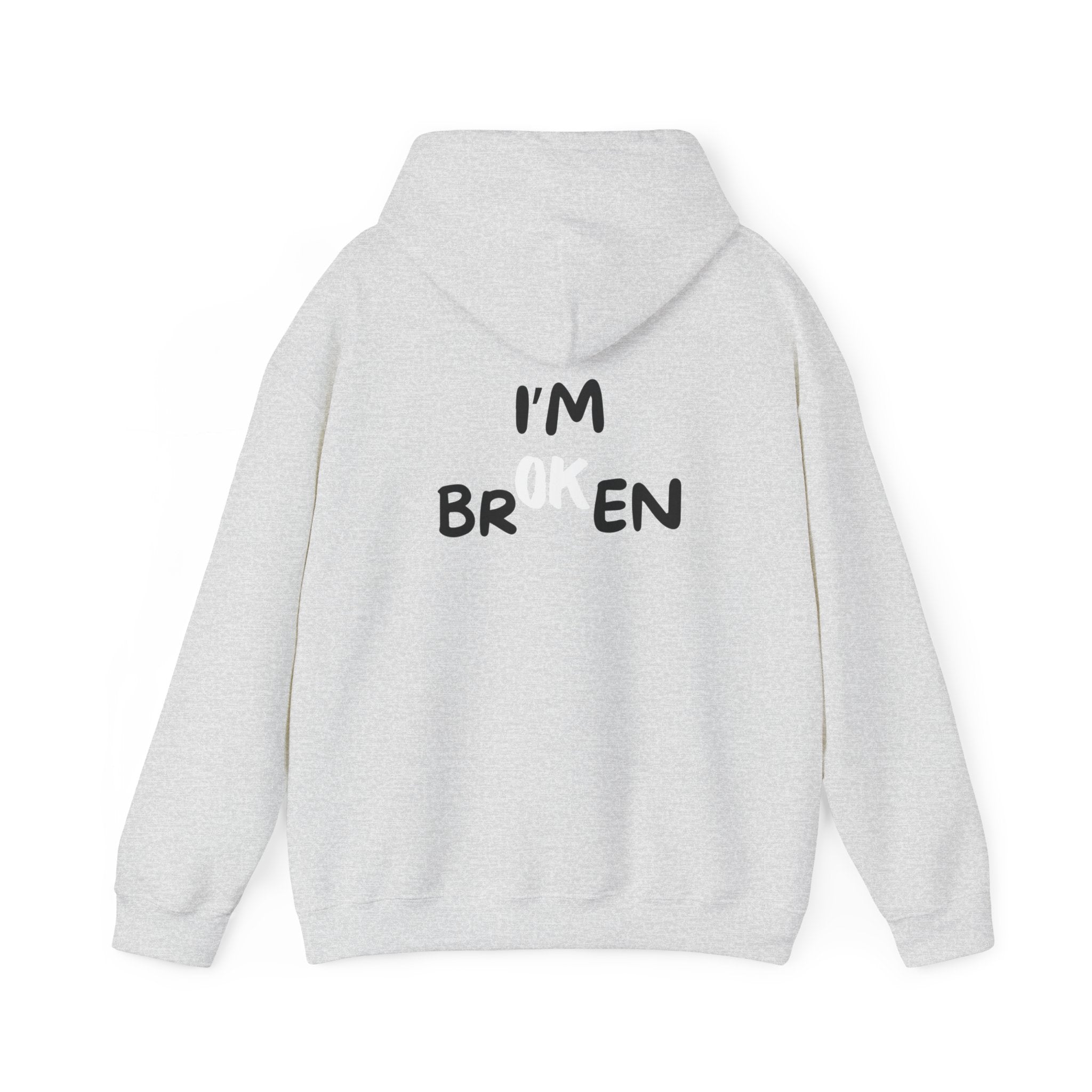 I'm broken Heavy Blend™ Hooded Sweatshirt