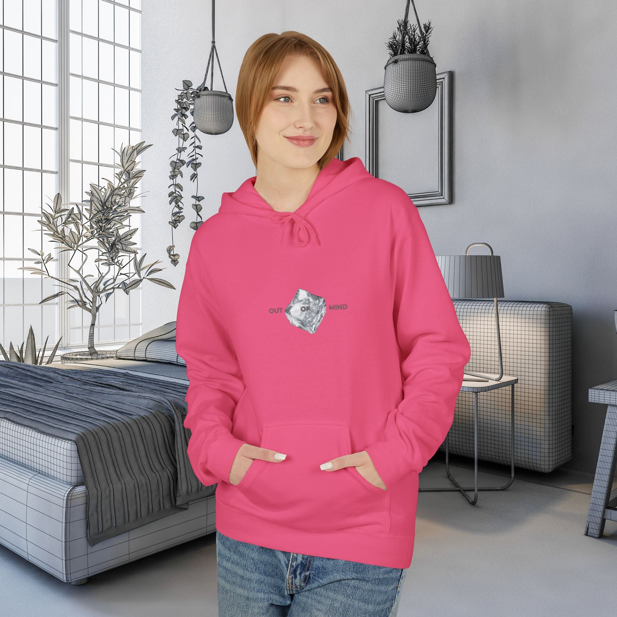 Out of Mind Unisex Hoodie - Softstyle Fleece