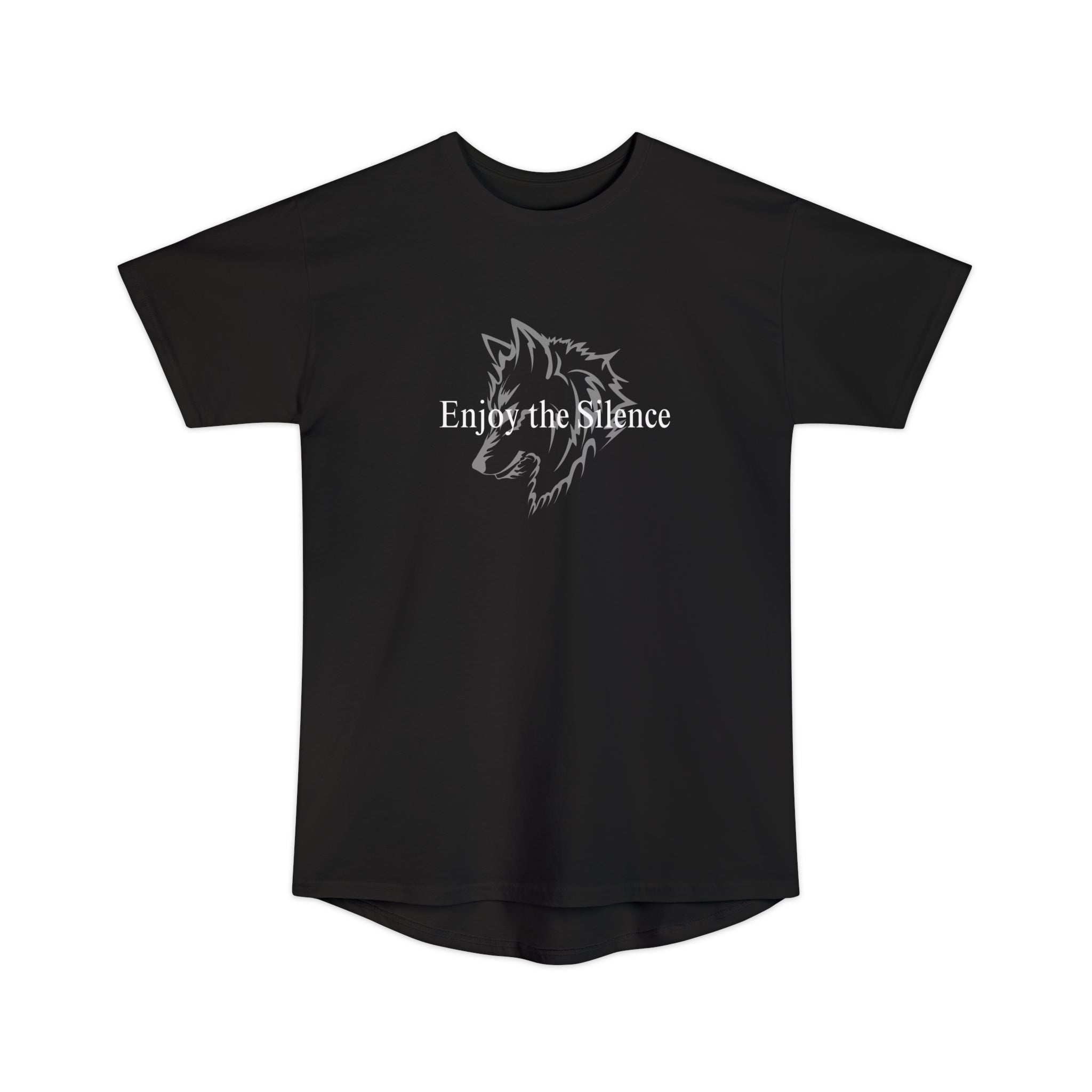 enjoy the silence Long Body Urban Tee