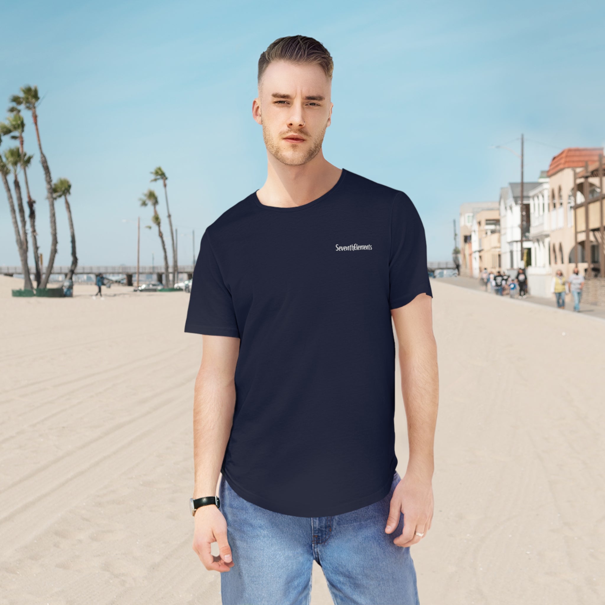 WE Are...Jersey Curved Hem Tee