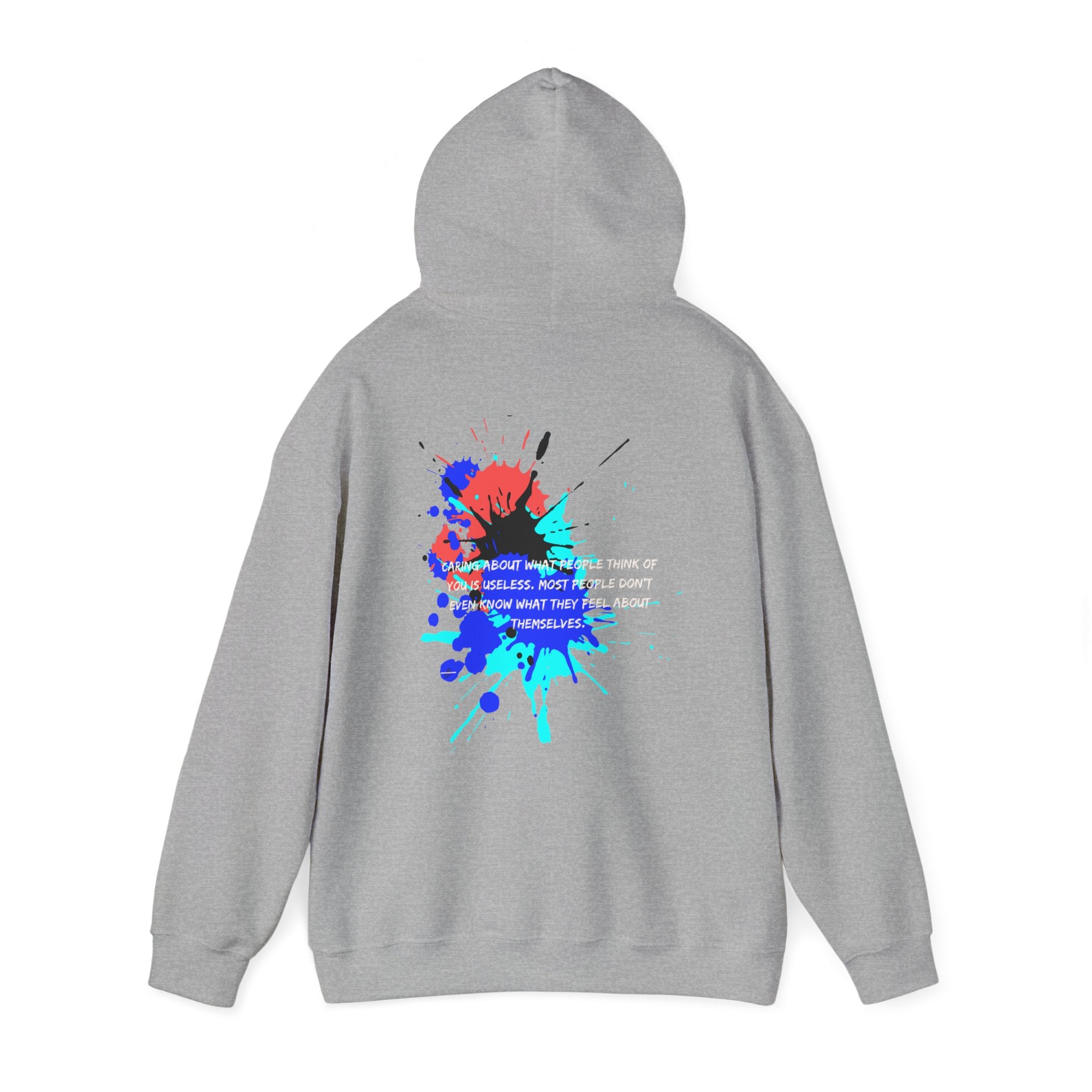 Stop caring about others...Heavy Blend™ Hooded Sweatshirt