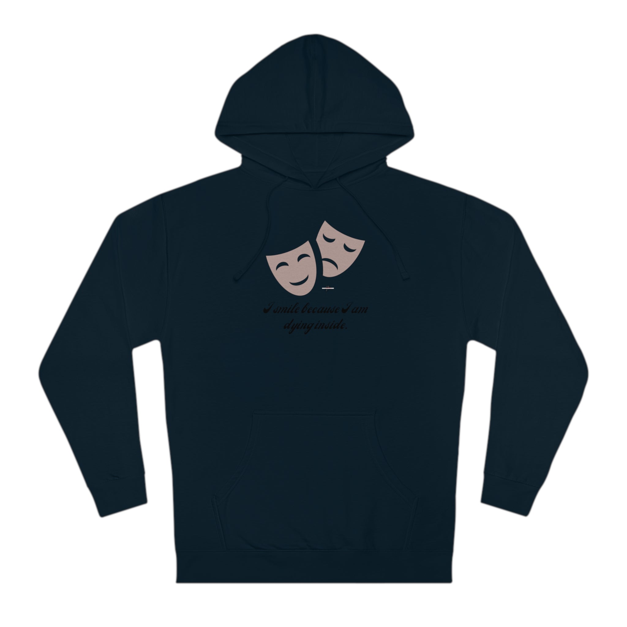 Small and Unhappy Hooded Sweatshirt