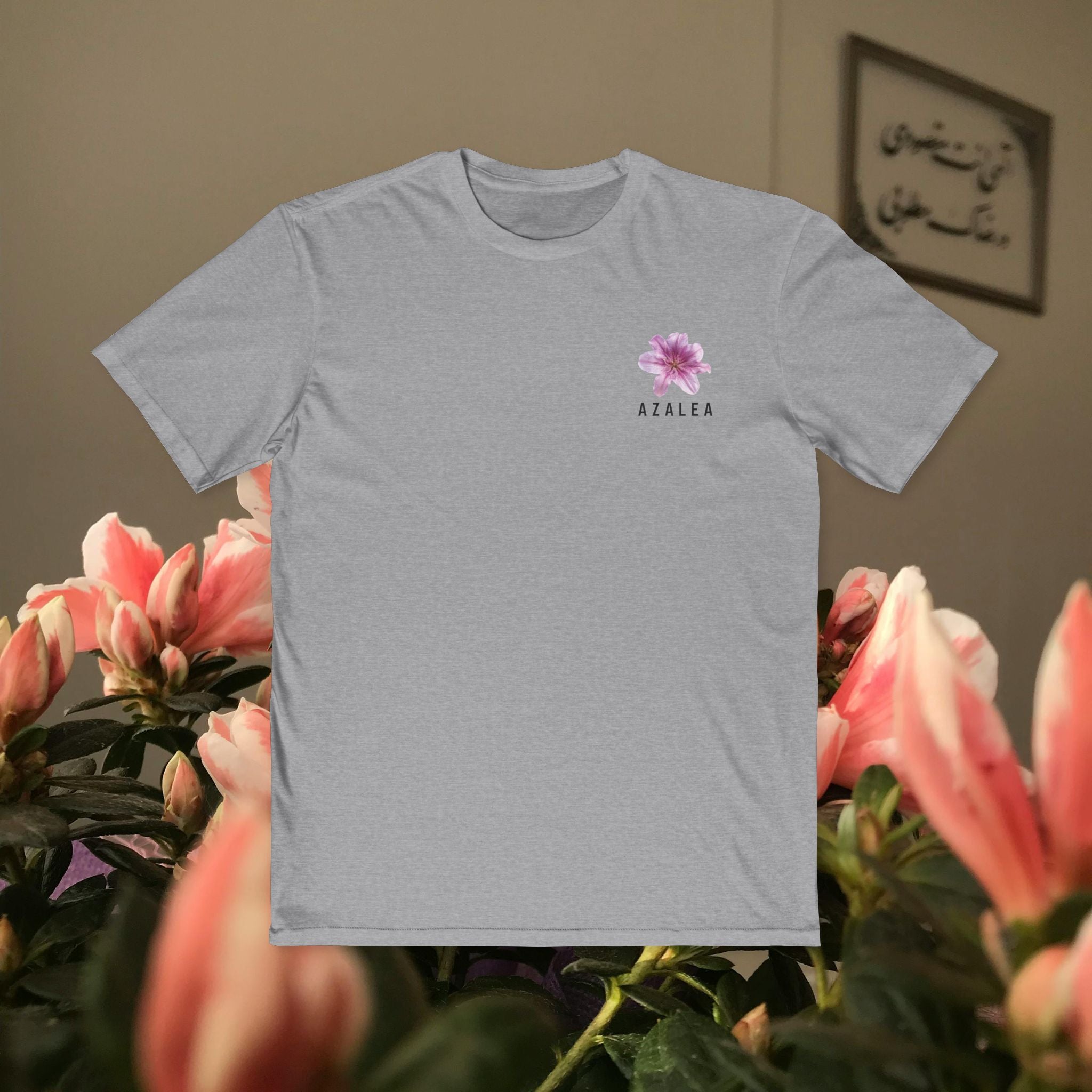 Bloom in Silence Azalea Flower T-Shirt