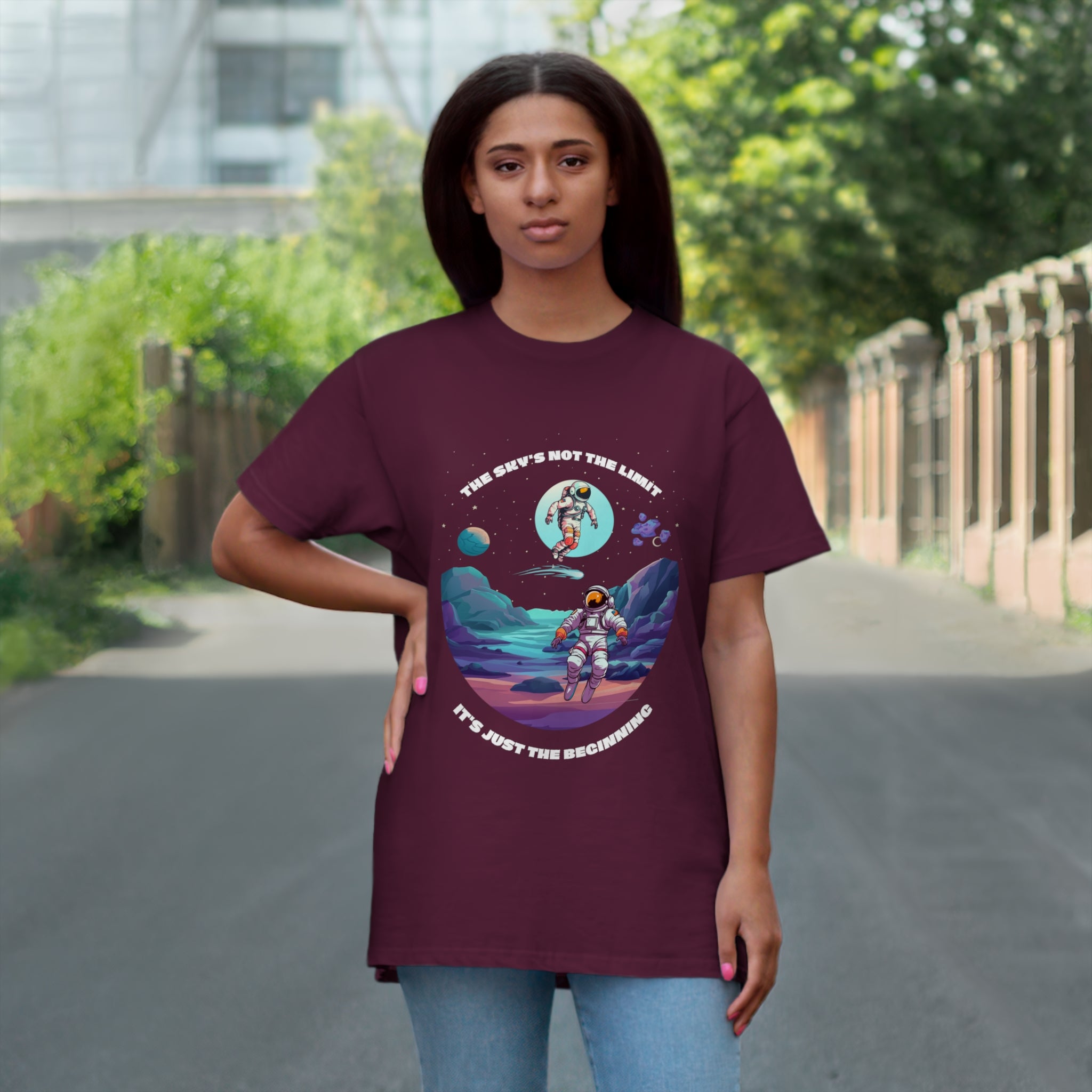 space man Single Jersey T-shirt