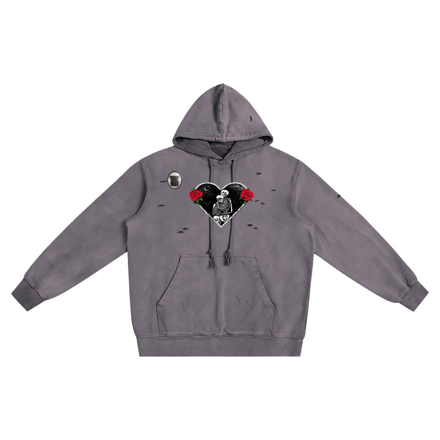 Drop Shoulder, Hooded, Regular