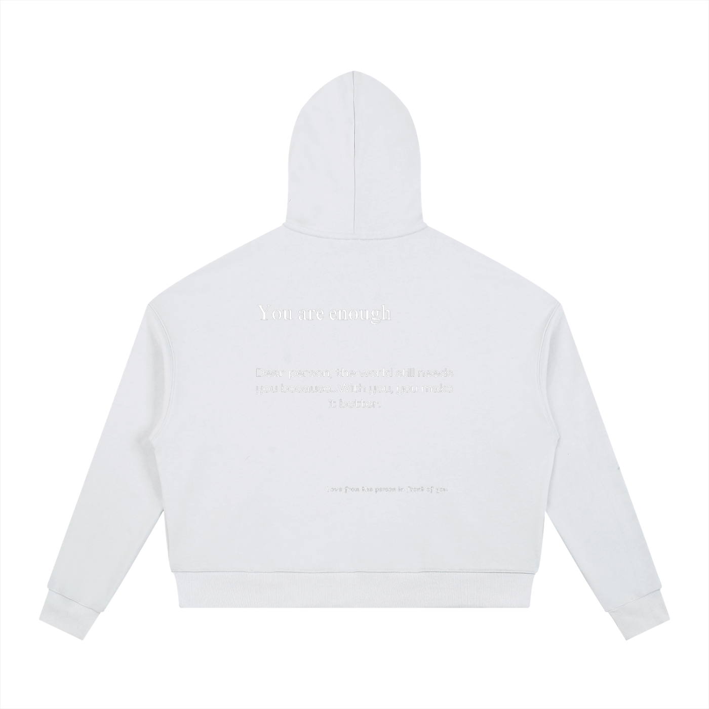 Contrast Drawstring Hoodie
