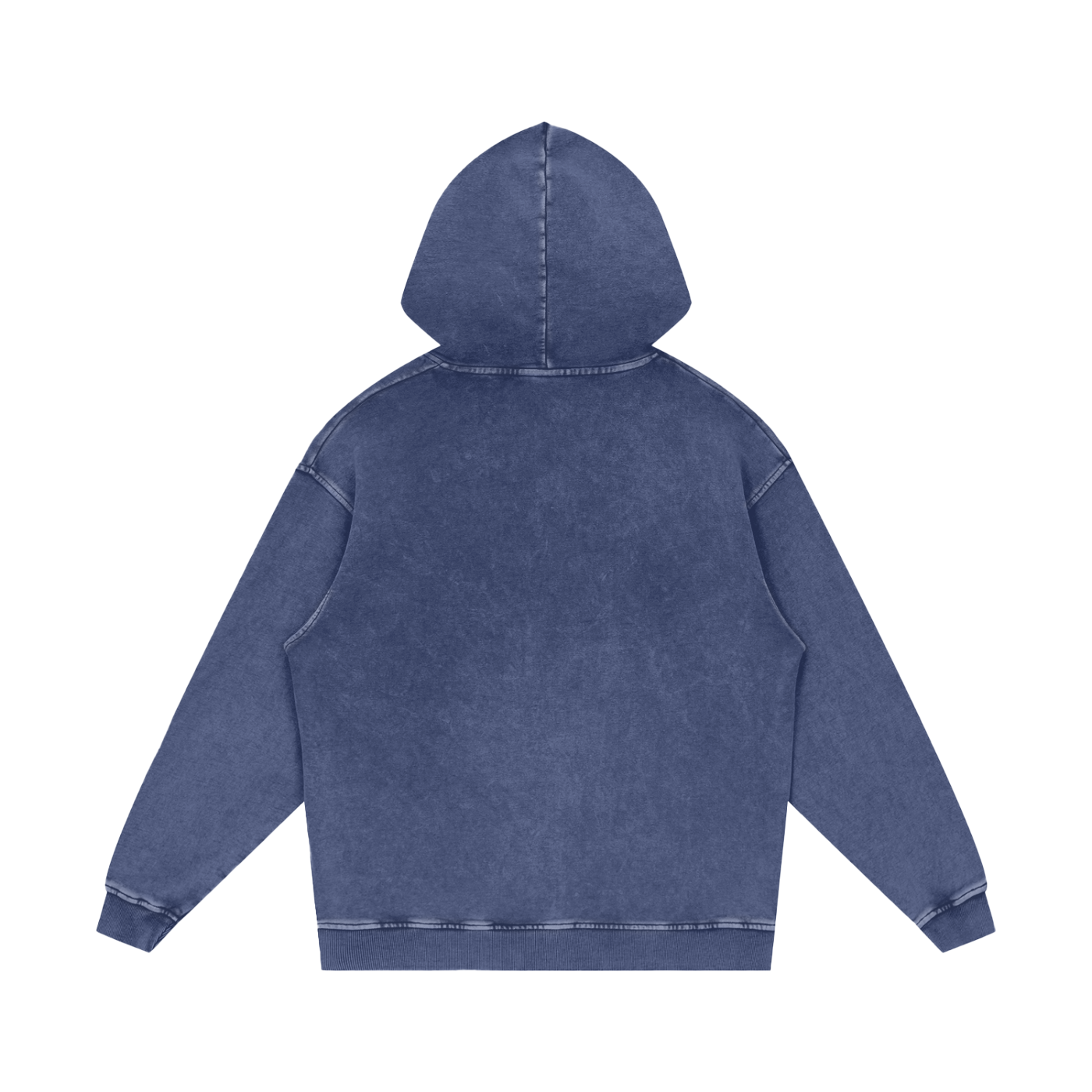 Snow Washed Loose Cotton Hoodi