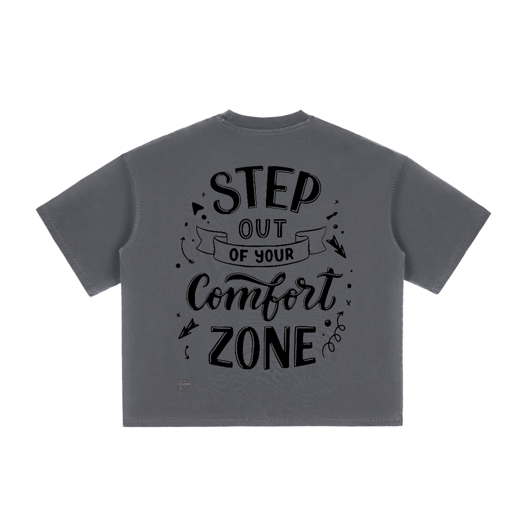 Vintage Washed Boxy T-Shirt, Boxy T-Shirt,Vintage Washed 