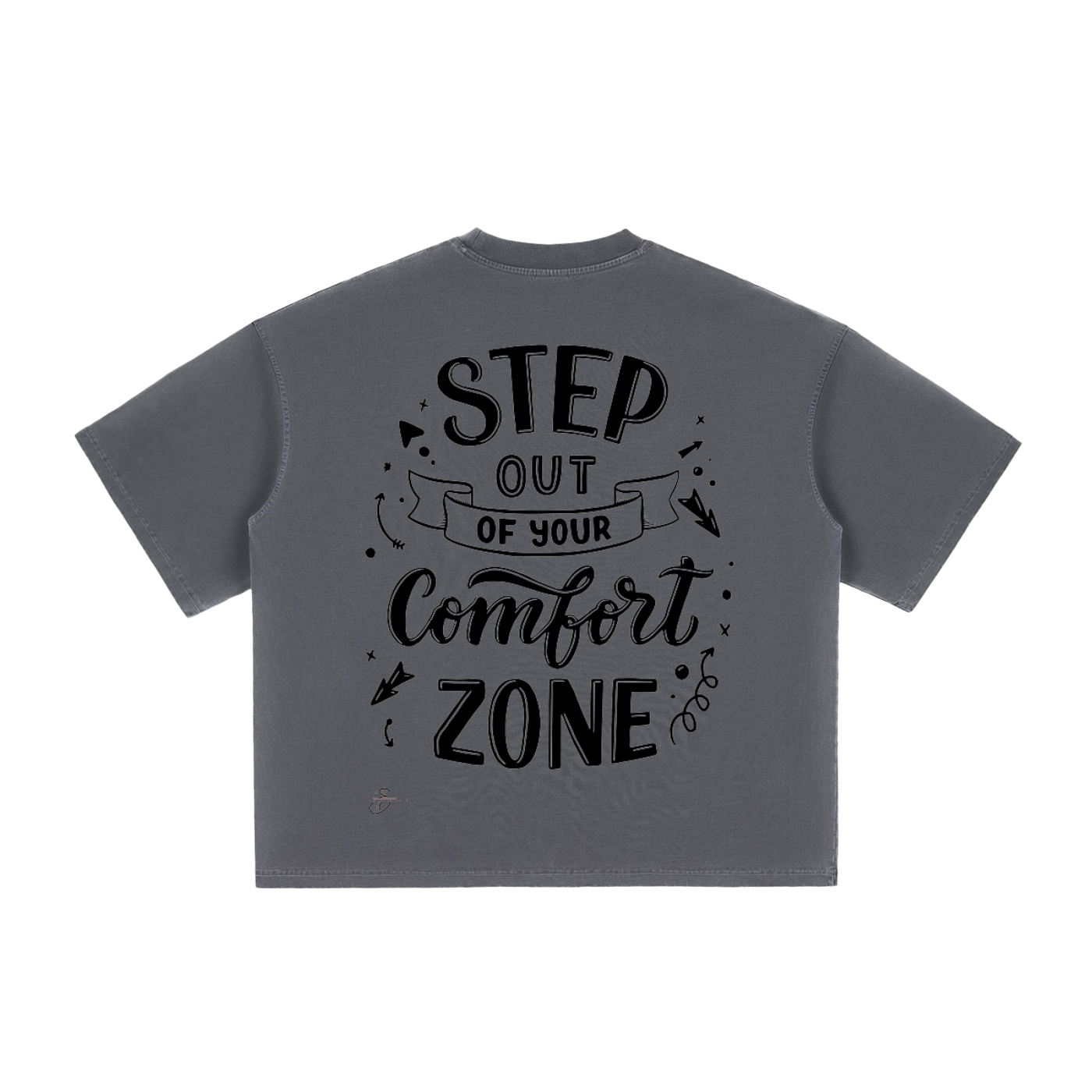 Vintage Washed Boxy T-Shirt, Boxy T-Shirt,Vintage Washed 