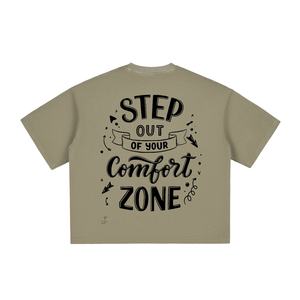 Vintage Washed Boxy T-Shirt, Boxy T-Shirt,Vintage Washed 