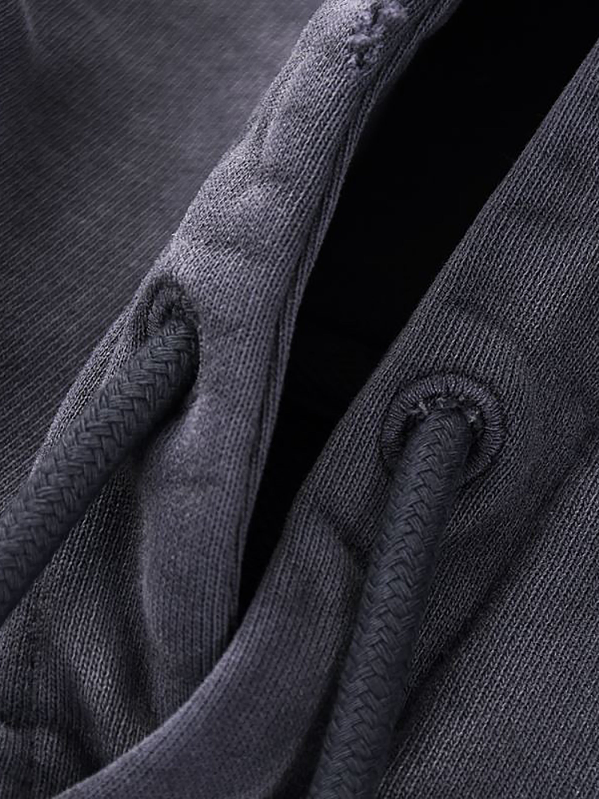 Drop Shoulder, Hooded, Regular