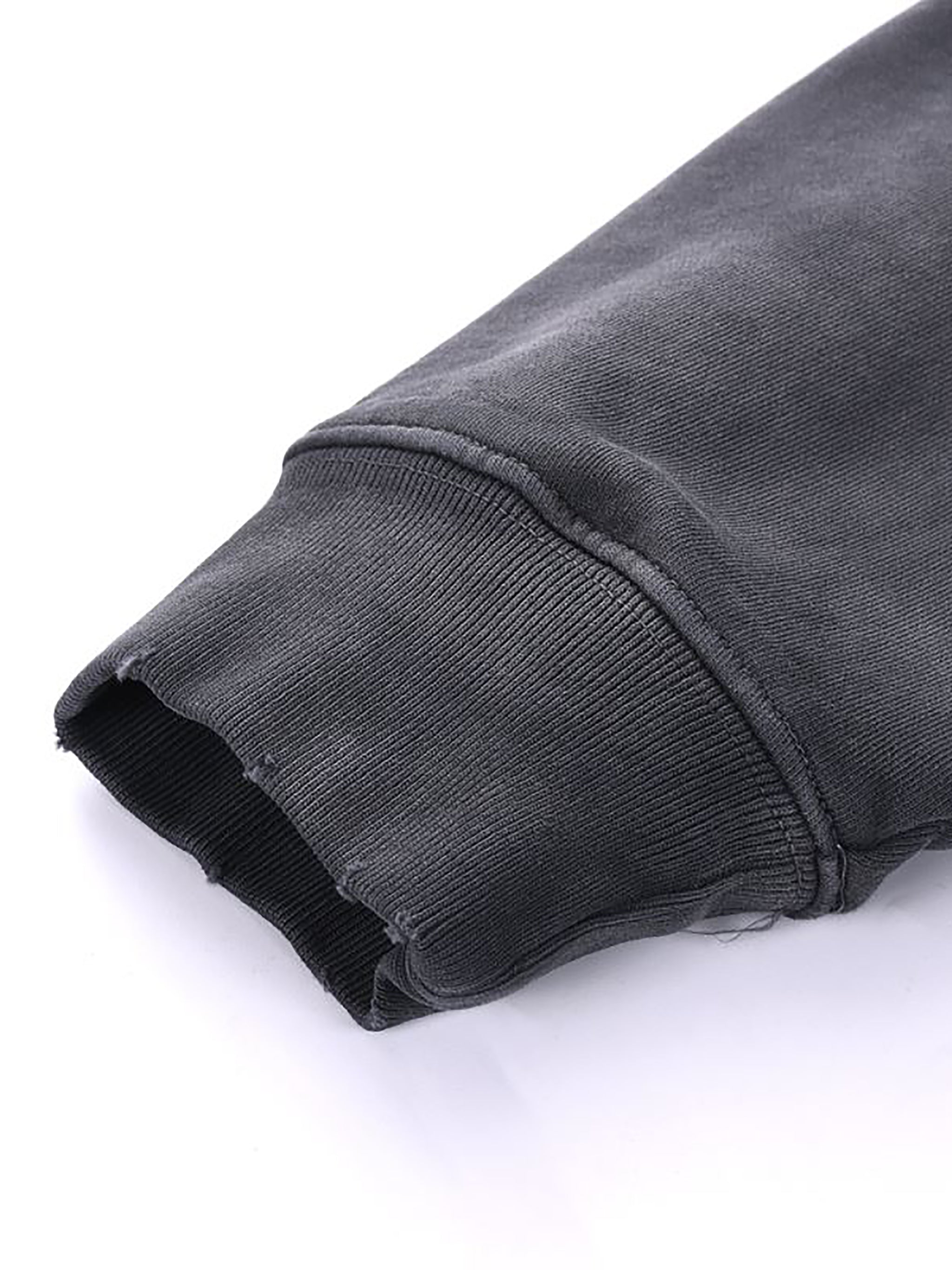 Drop Shoulder, Hooded, Regular