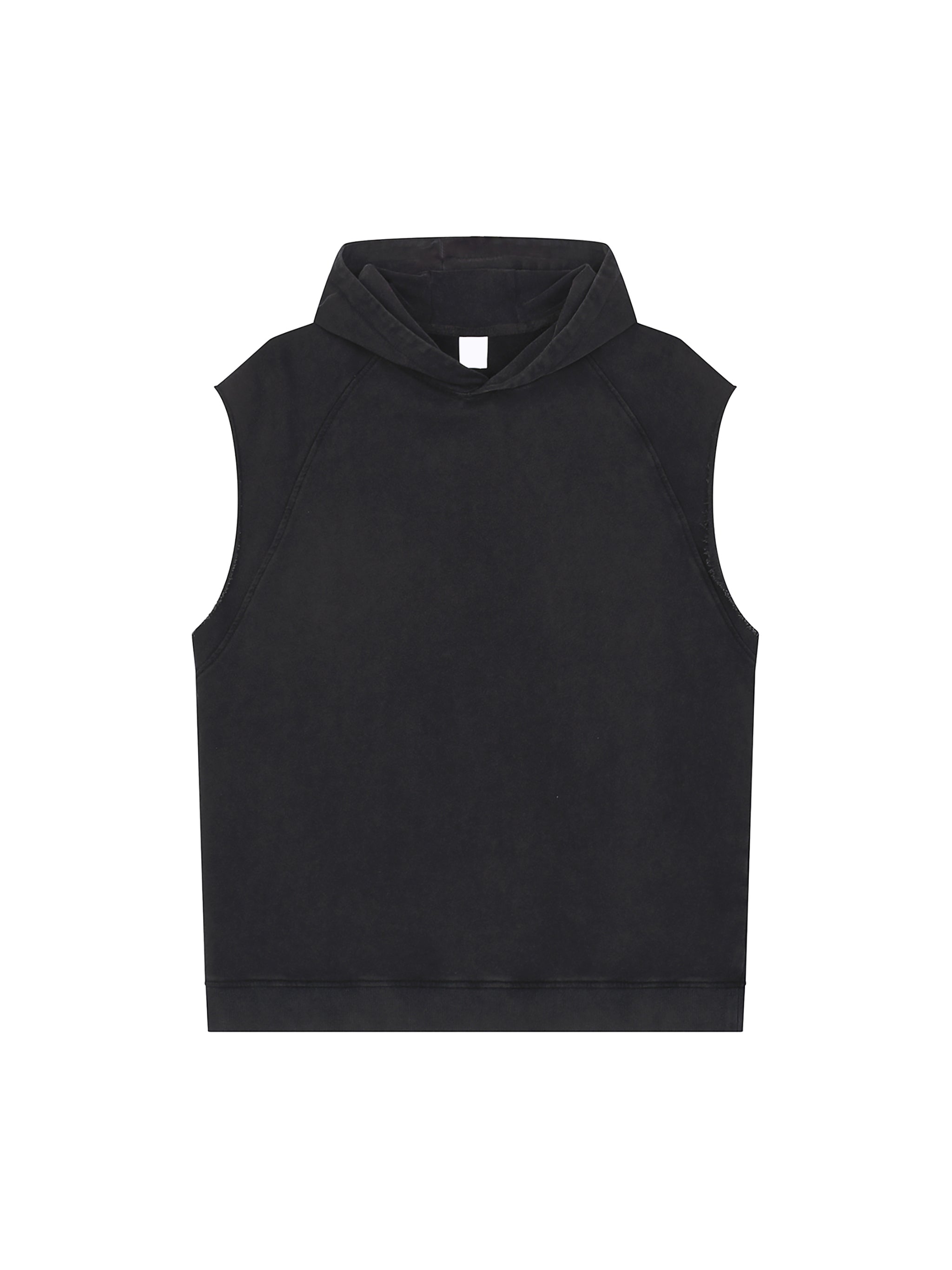 Snow Washed Sleeveless Hoodie,Snow Washed ,Sleeveless Hoodie,Hoodie