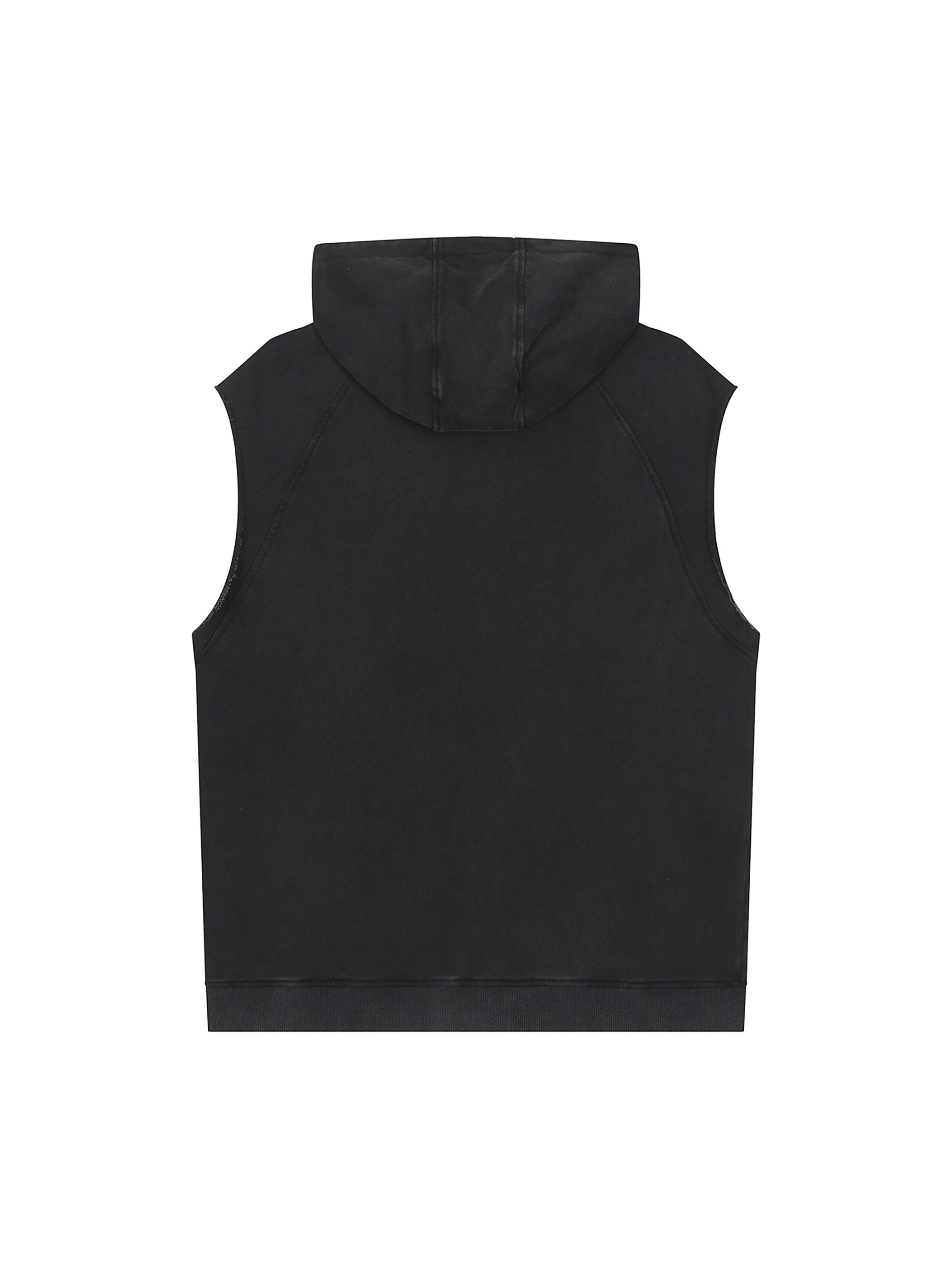 Snow Washed Sleeveless Hoodie,Snow Washed ,Sleeveless Hoodie,Hoodie