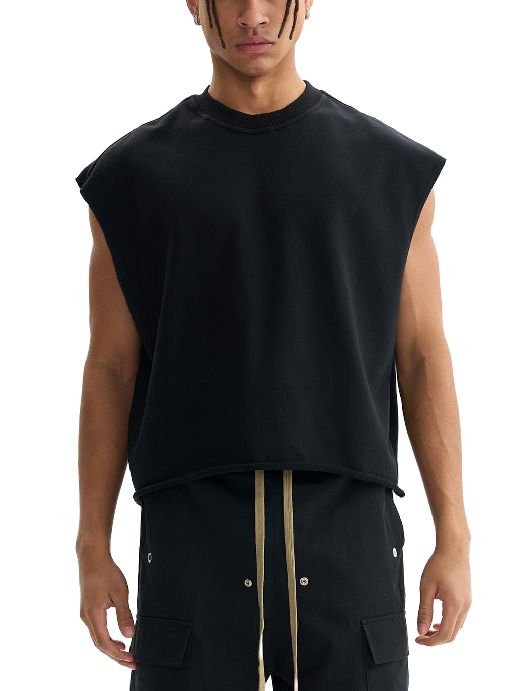 French Terry Boxy Tank Top,Boxy Tank Top,tank top