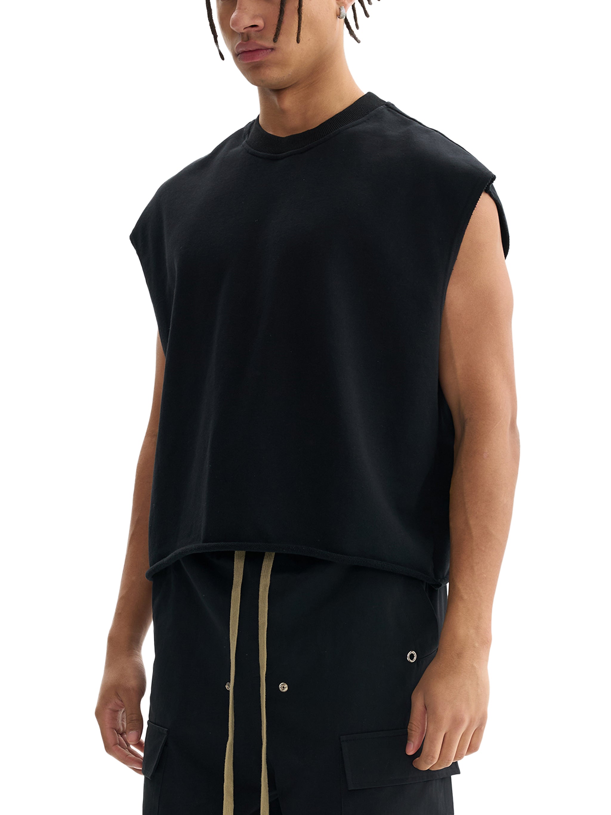 French Terry Boxy Tank Top,Boxy Tank Top,tank top
