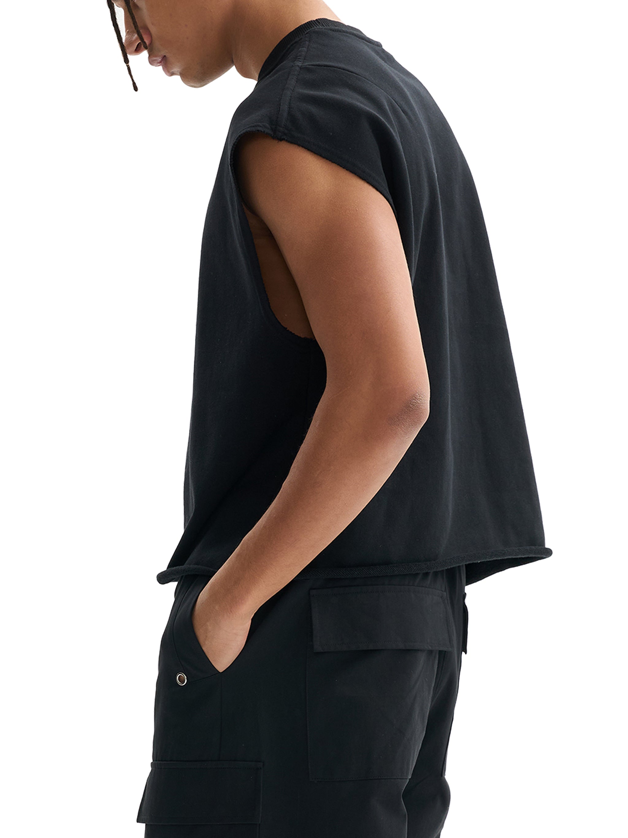 French Terry Boxy Tank Top,Boxy Tank Top,tank top