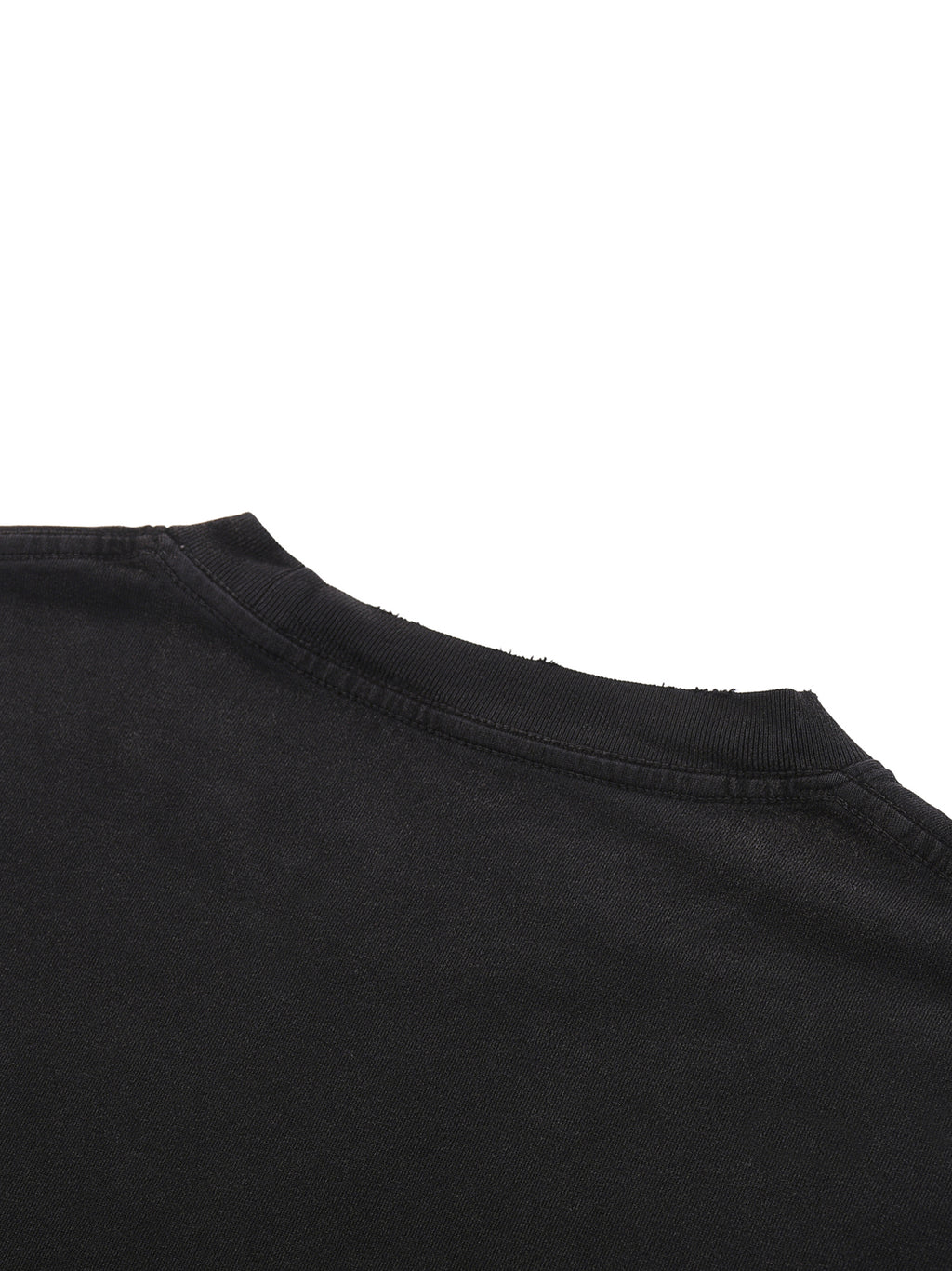 Snow Washed Raw-Hem T-Shirt,Snow Washed Raw-Hem ,T-Shirt