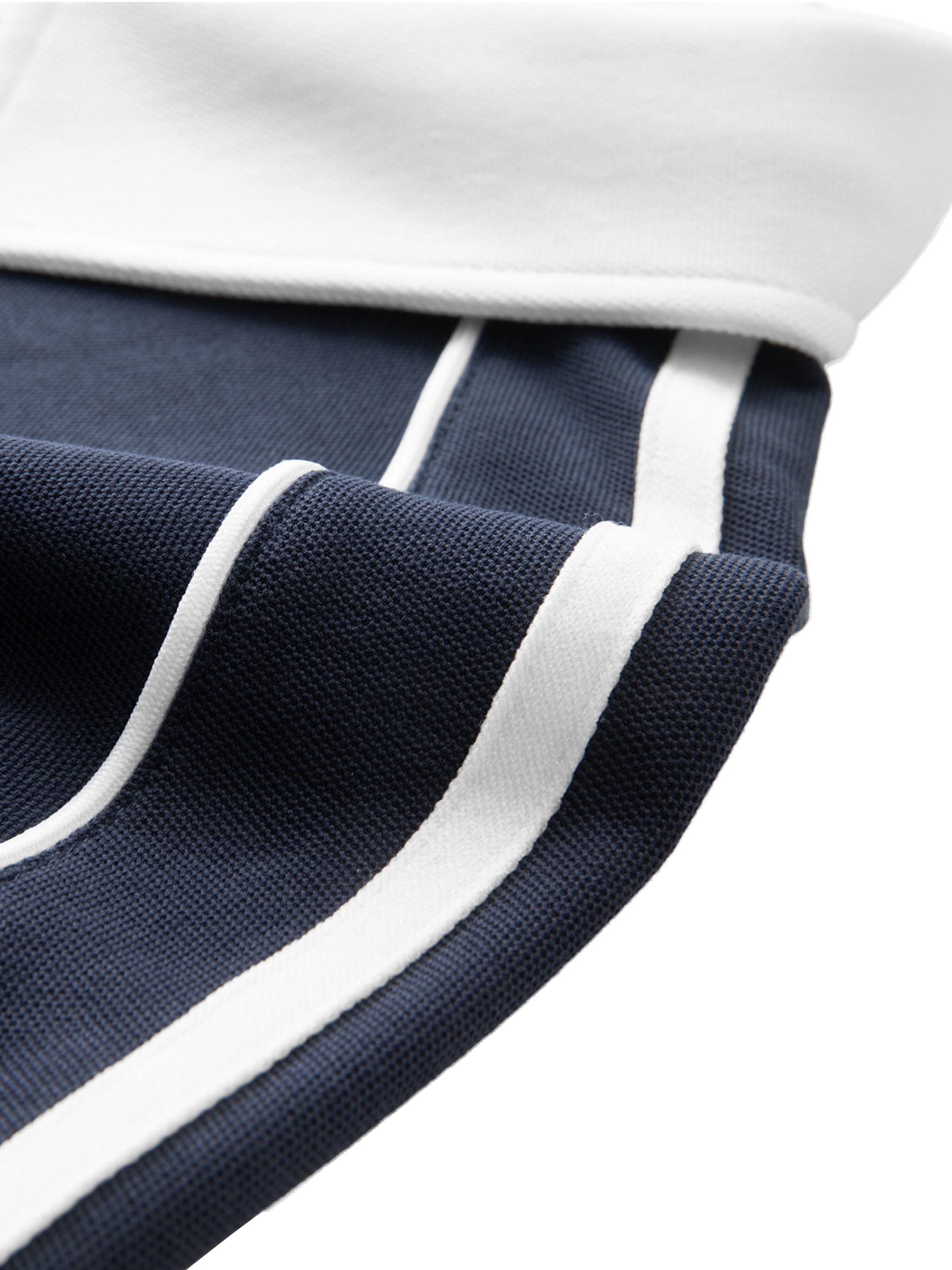 Contrast Collar Short-Sleeve P,Short-Sleeve P,Short-Sleeve Polo Shirt