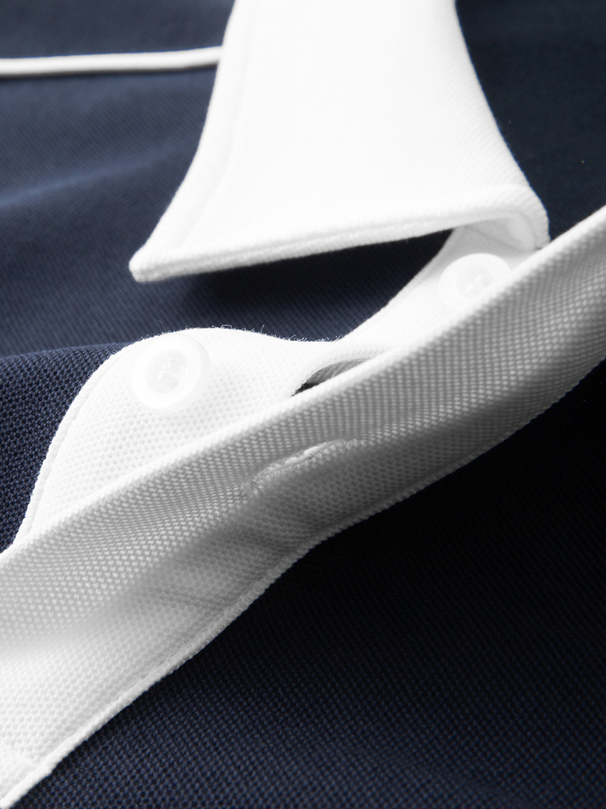 Contrast Collar Short-Sleeve P,Short-Sleeve P,Short-Sleeve Polo Shirt
