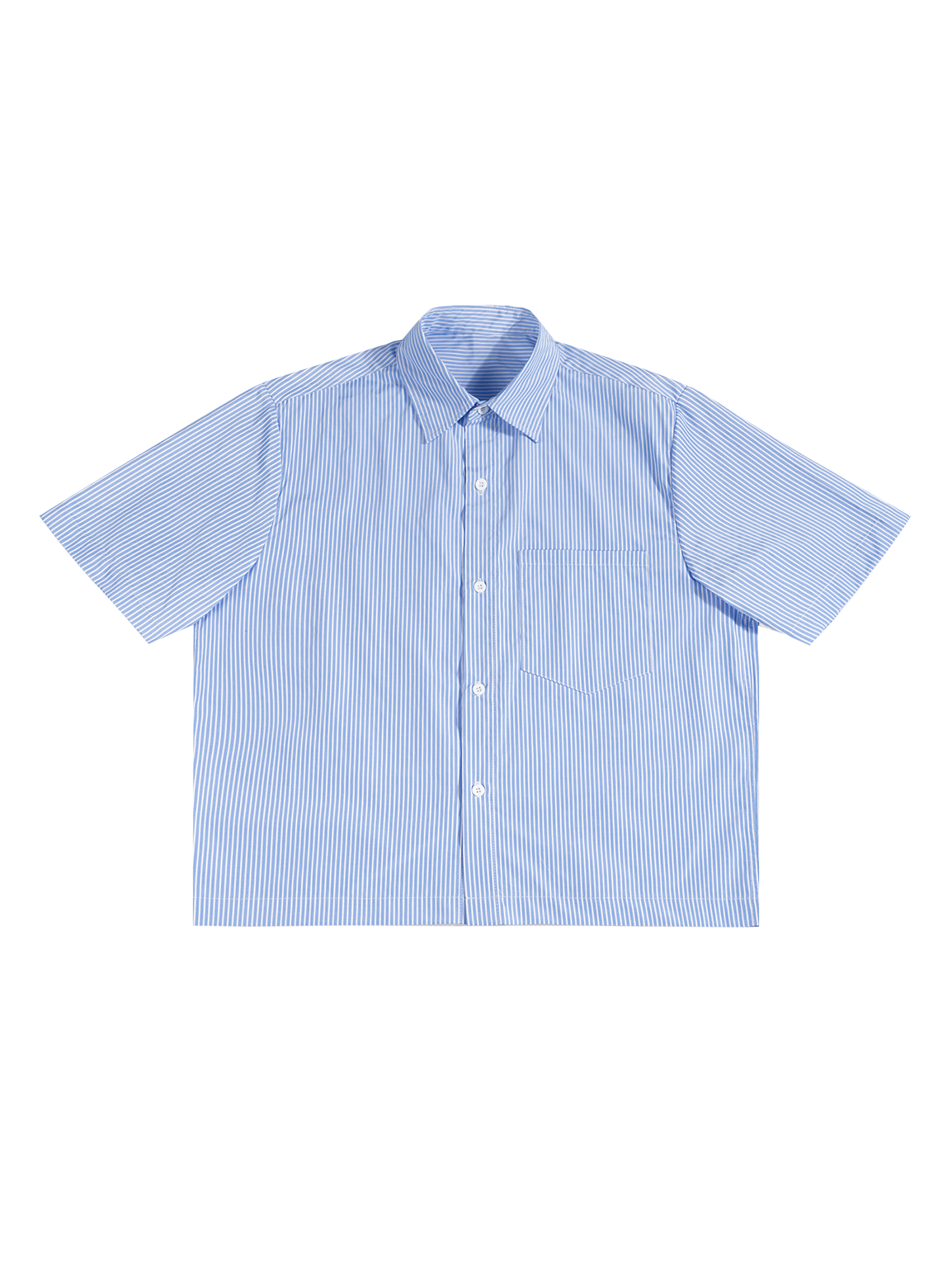 Oversized Vertical Stripe Boxy Shirt/lost boy