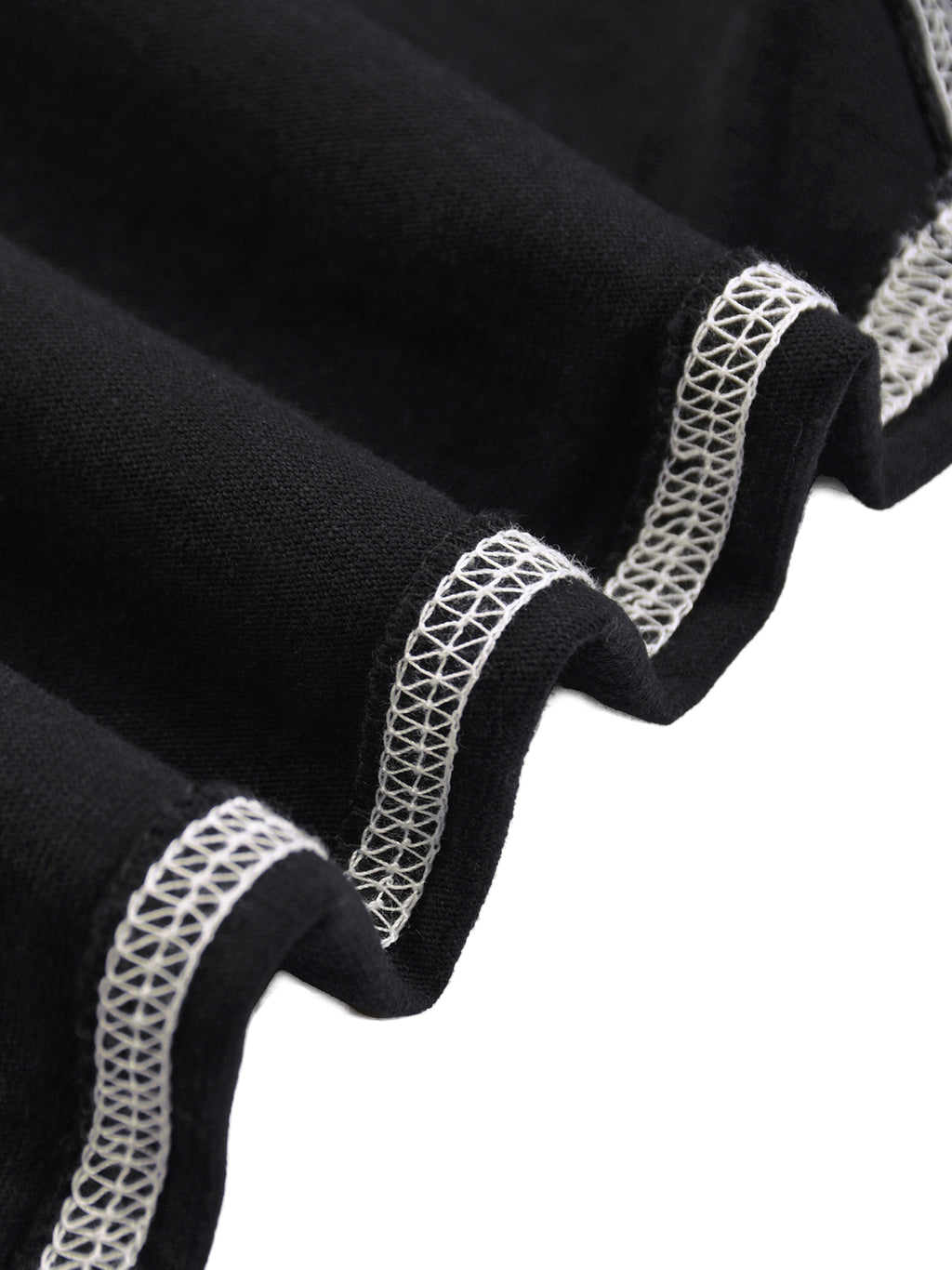 Contrast-Stitched Cotton